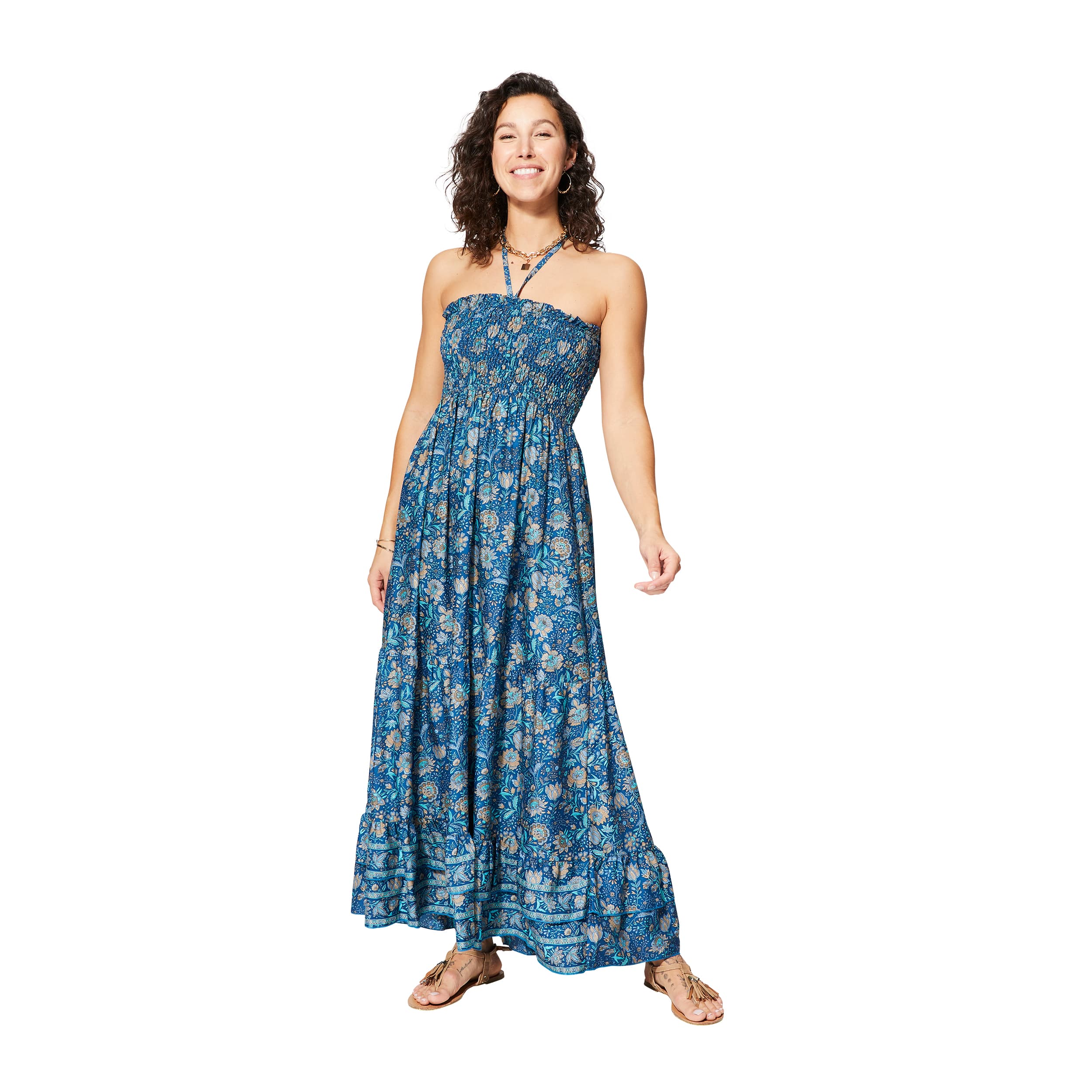 Robe été longue sans manches Clifton - Akoustik Online