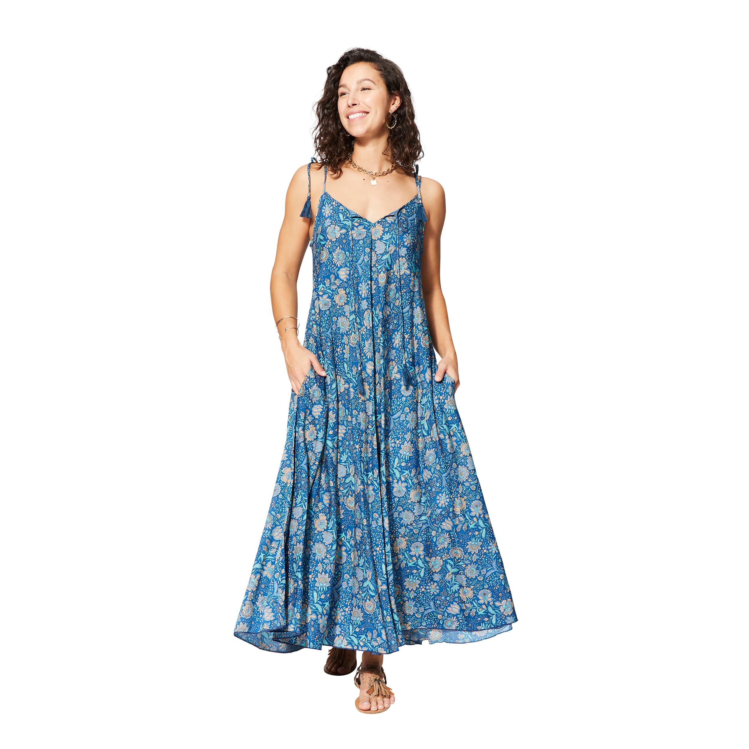 Robe été longue sans manches Radmilo - Akoustik Online