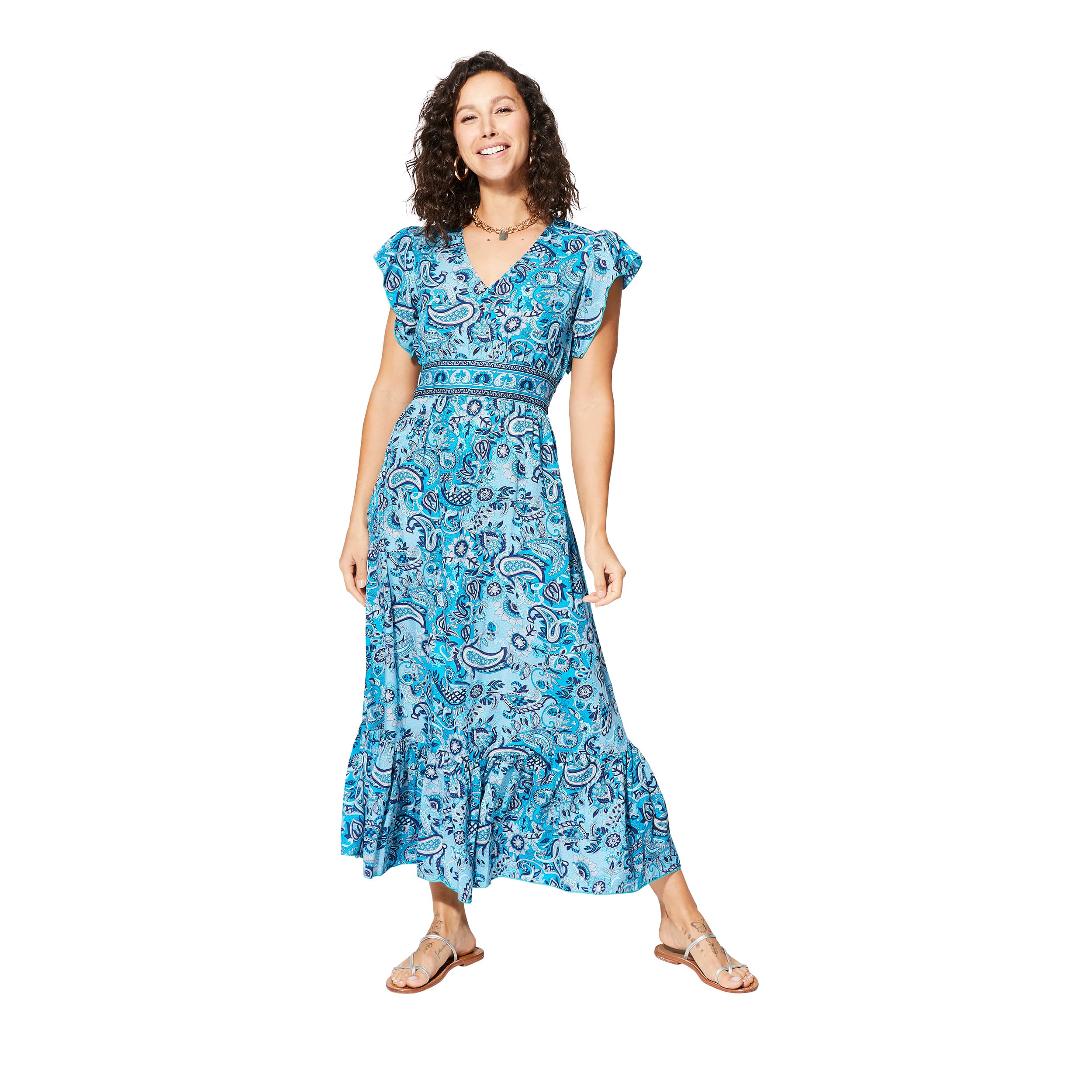 Robe été longue manches courtes Orla - Akoustik Online