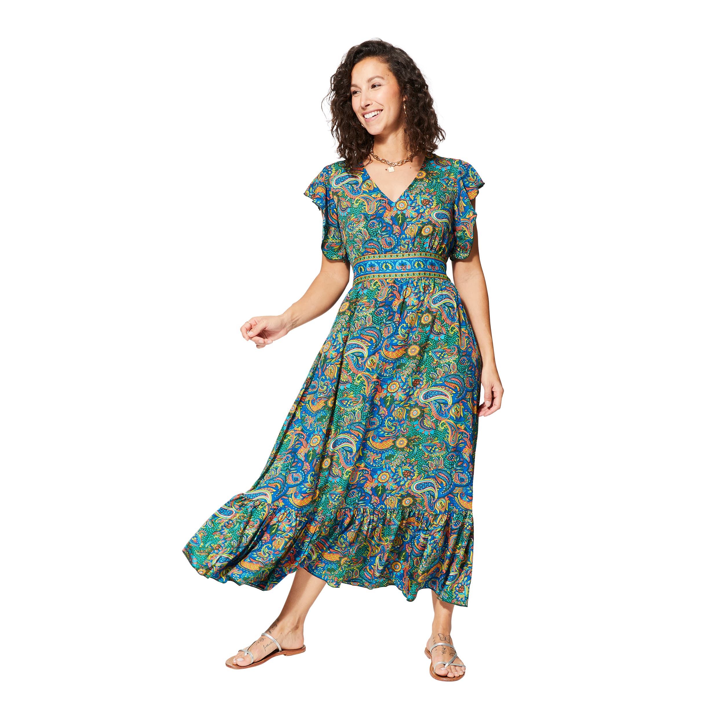Robe été longue manches courtes Farran - Akoustik Online