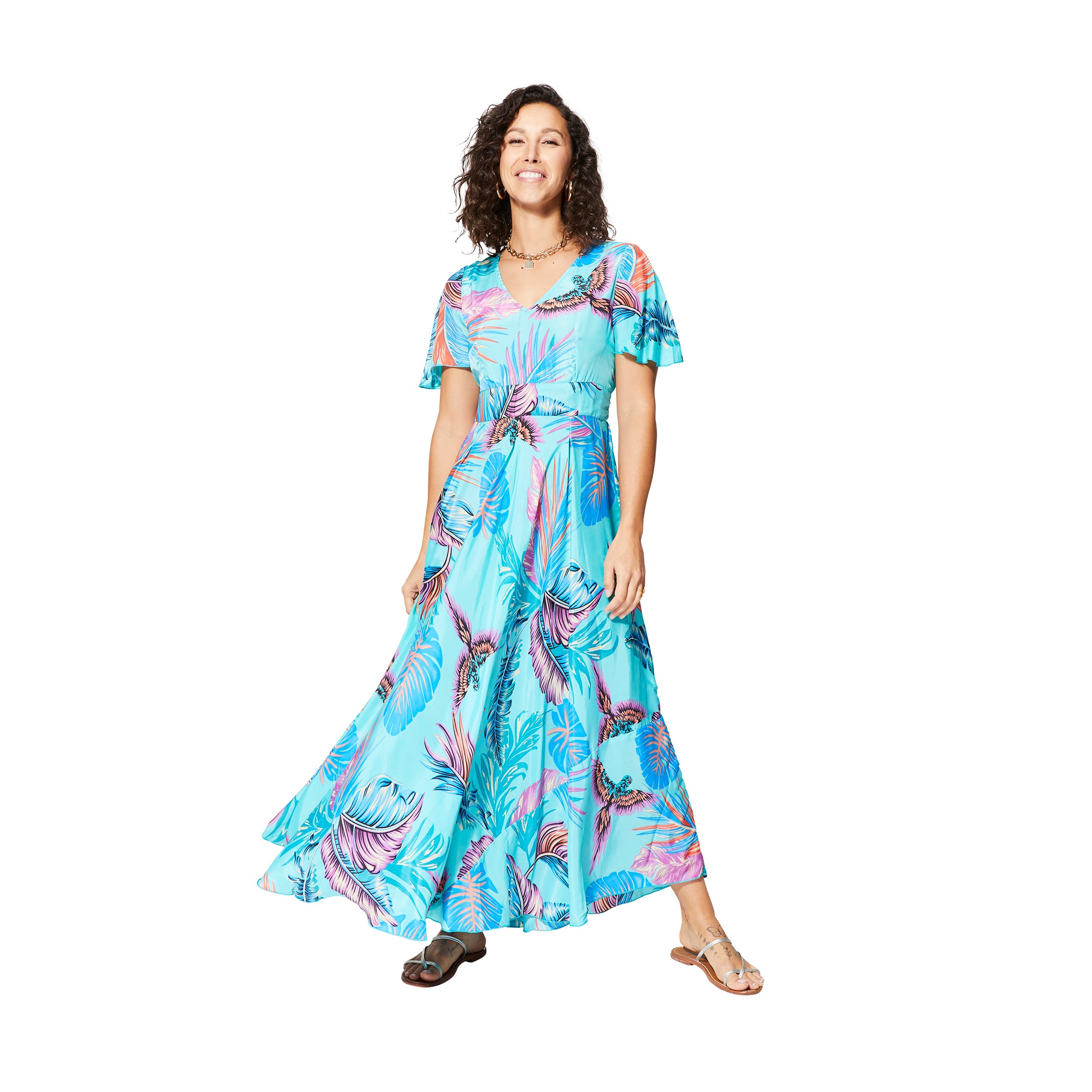 Robe été longue manches courtes Ealasaid - Akoustik Online