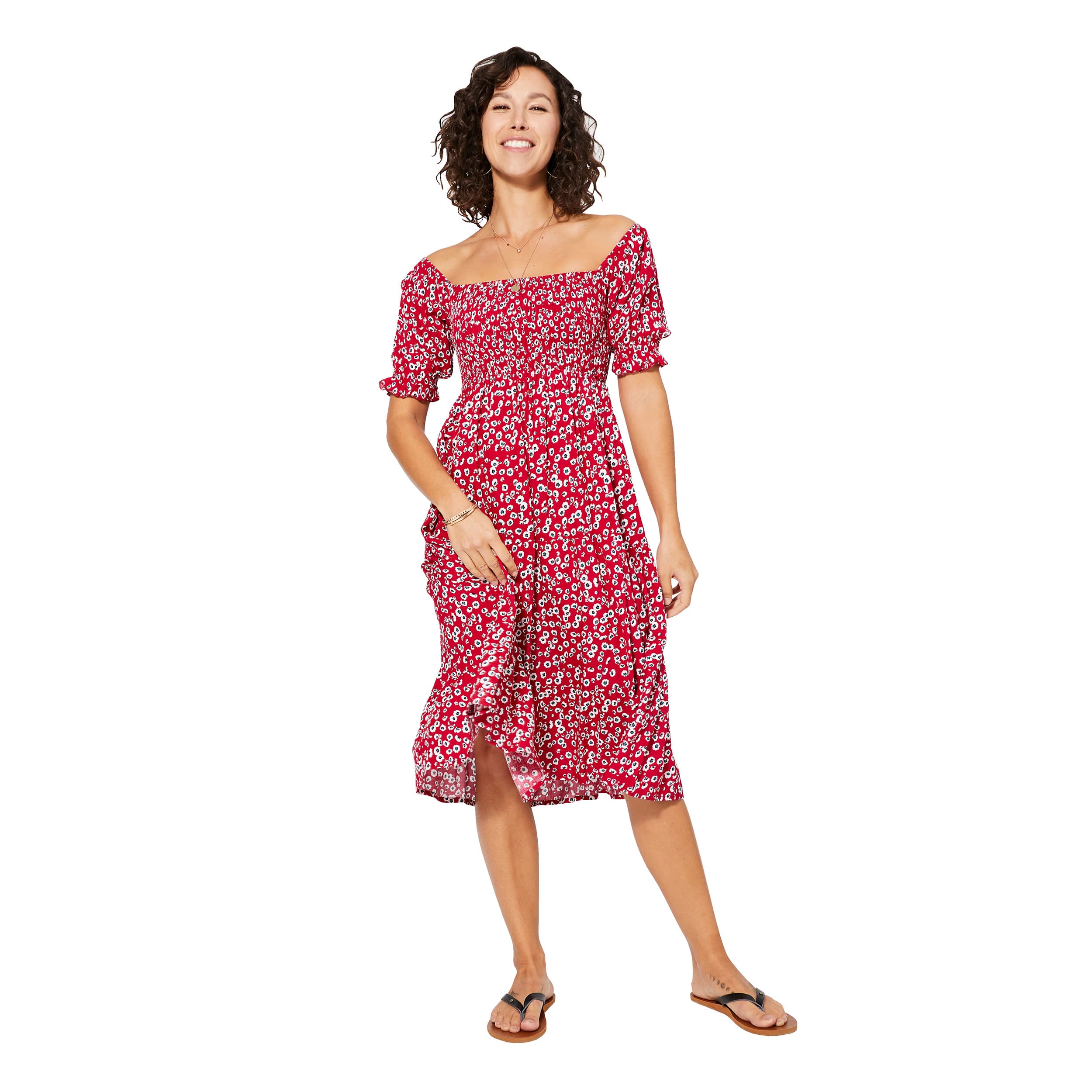 Robe été mi-longue manches courtes Marna - Akoustik Online