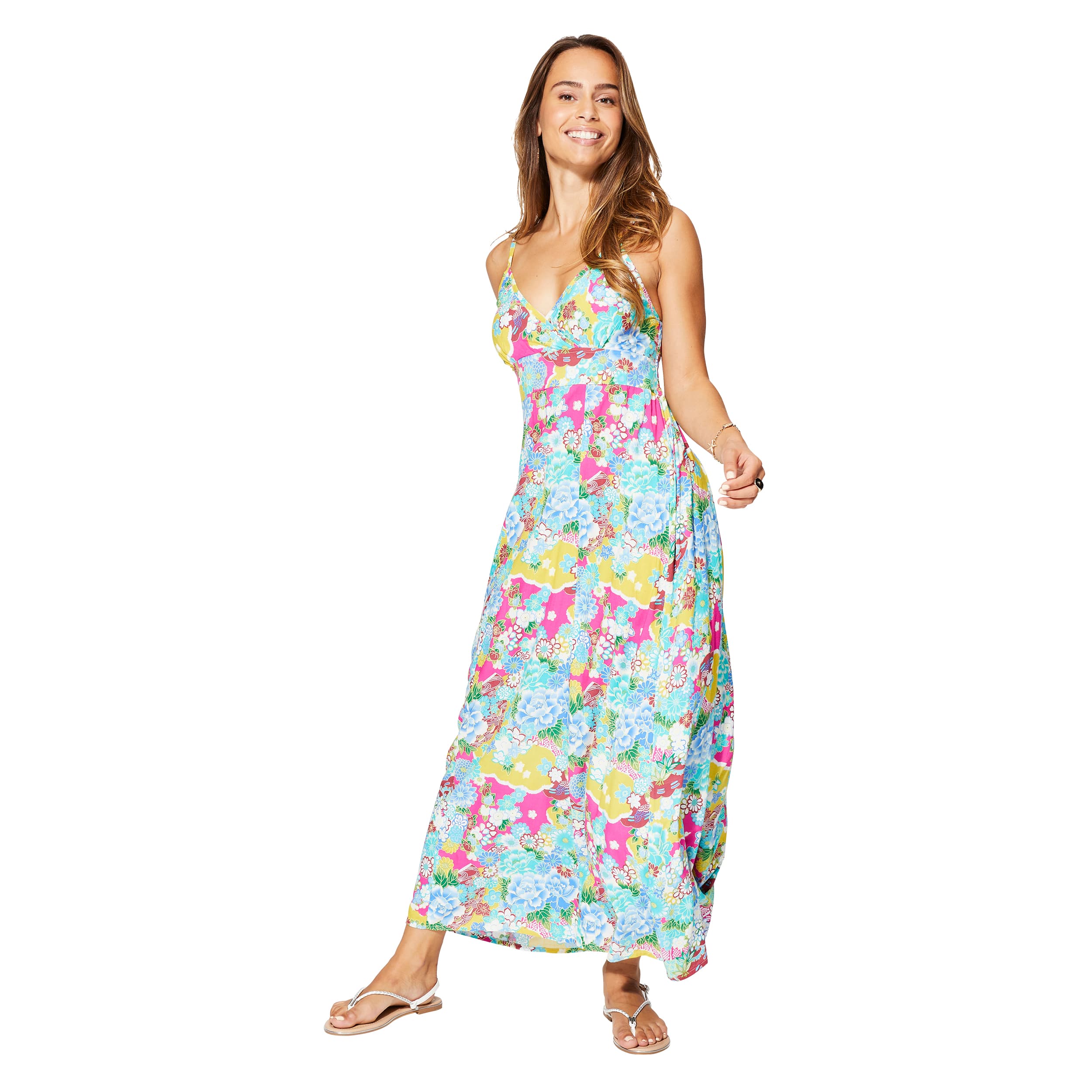 Robe été longue sans manches Ukko - 100% viscose - Akoustik Online