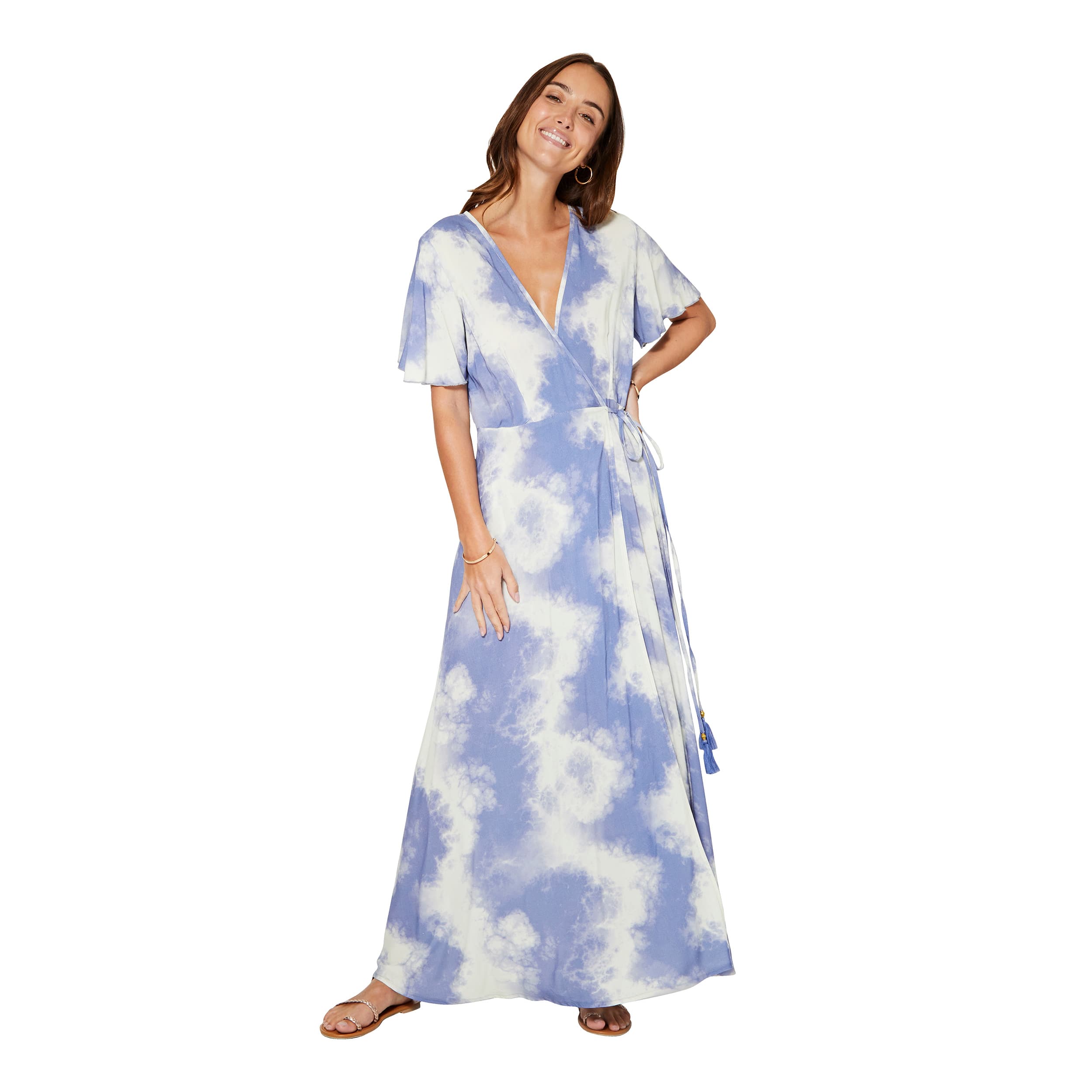 Robe été longue manches courtes Jezebel - Akoustik Online