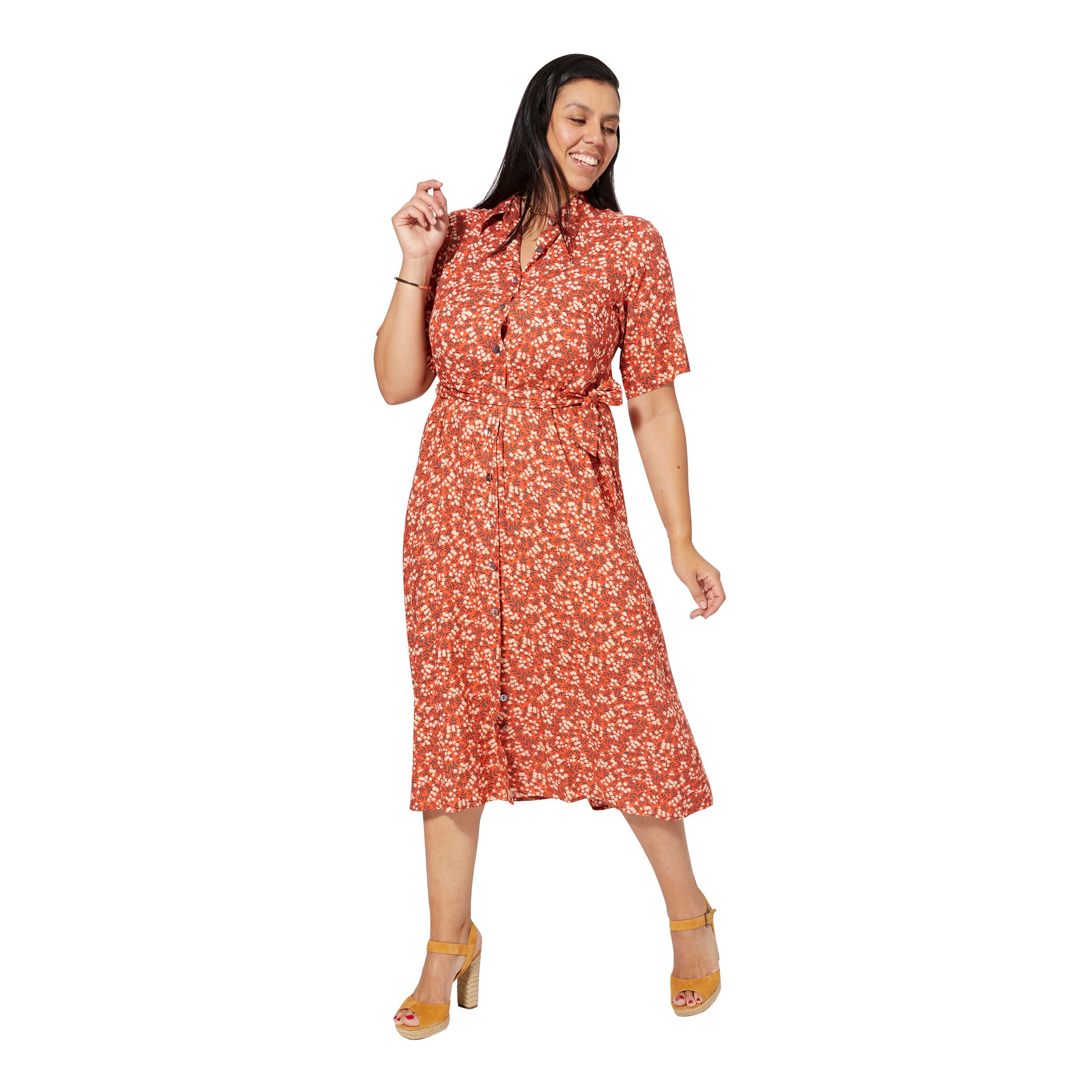 Robe été mi-longue manches courtes Rheinallt - Akoustik Online