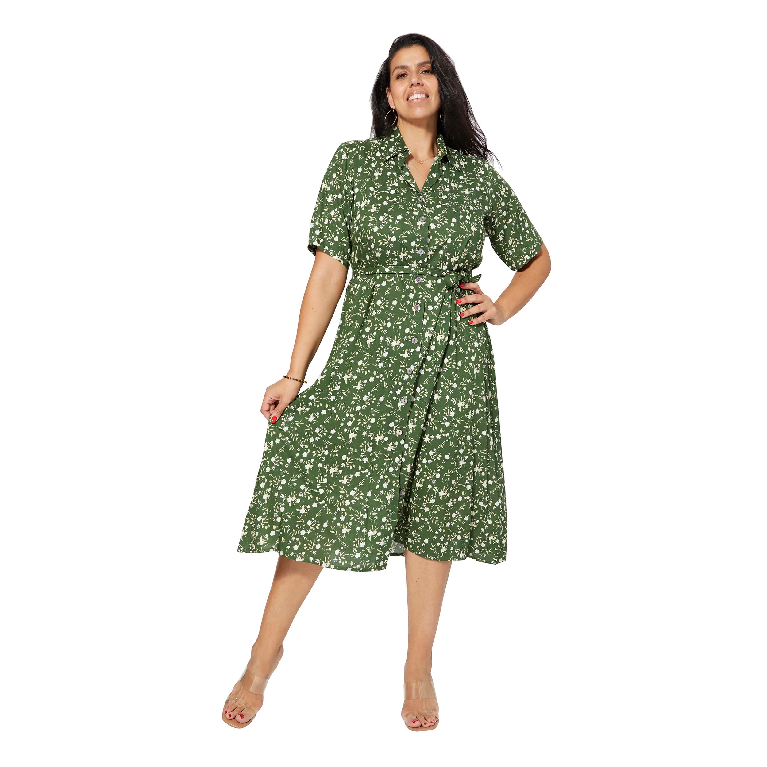 Robe été mi-longue manches courtes Hermanni - Akoustik Online