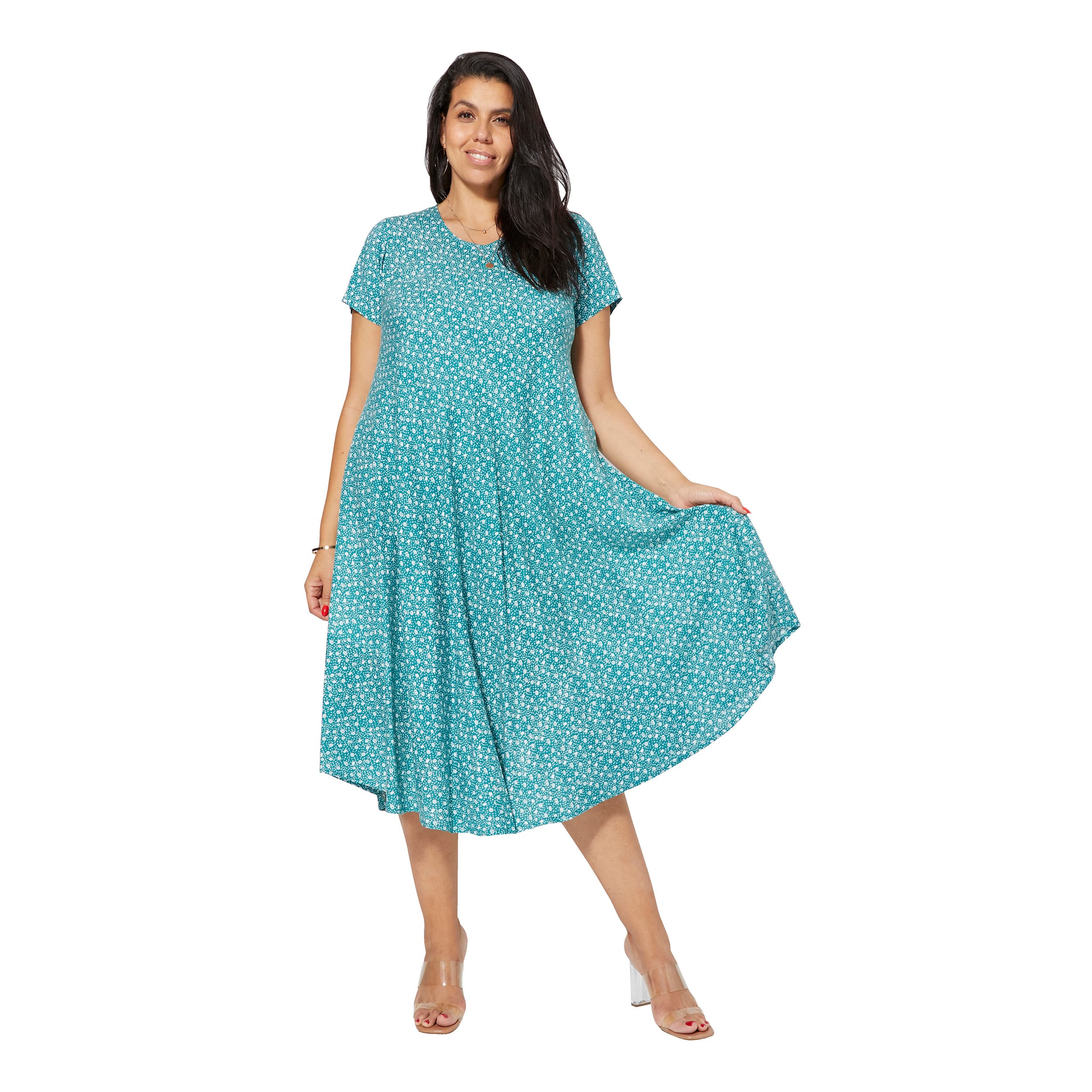 Robe été mi-longue manches courtes Levon - Akoustik Online