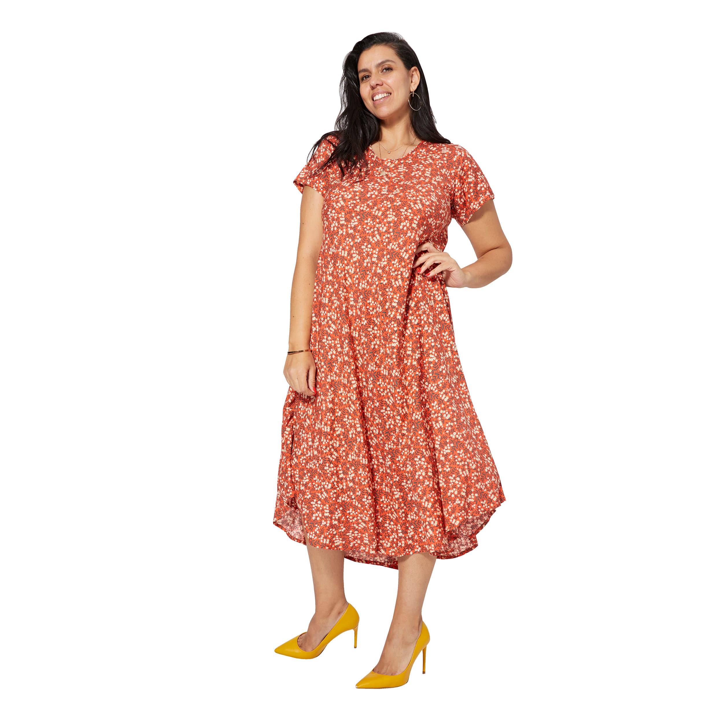 Robe été mi-longue manches courtes Æðelfrid - Akoustik Online