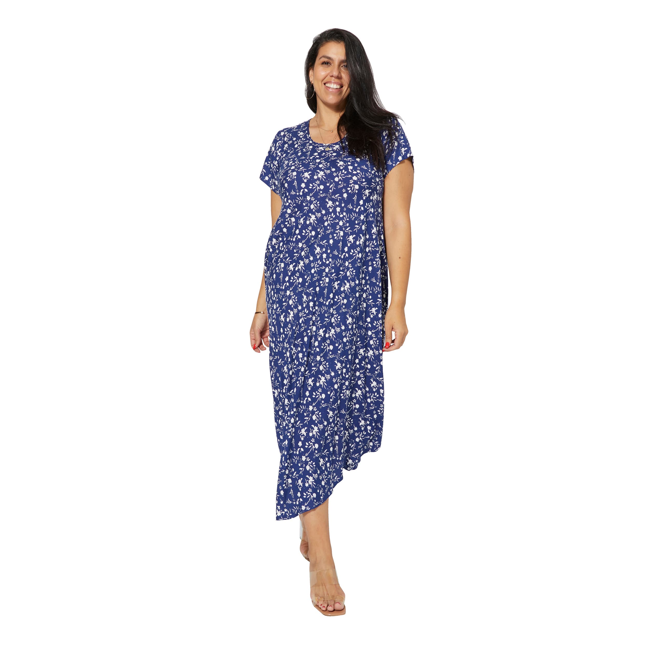 Robe été mi-longue manches courtes Khurshid - Akoustik Online