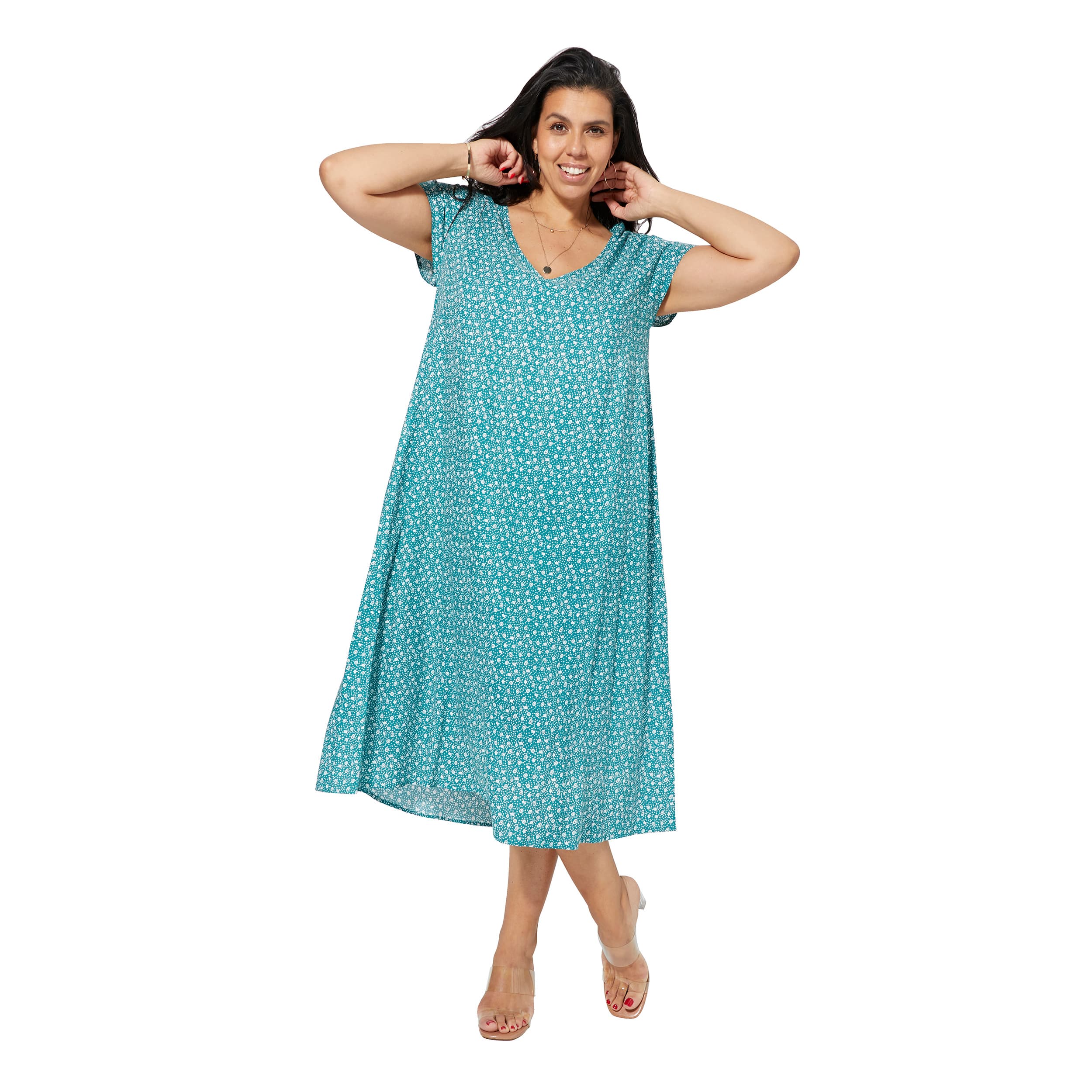 Robe été mi-longue manches courtes Kaspar - Akoustik Online