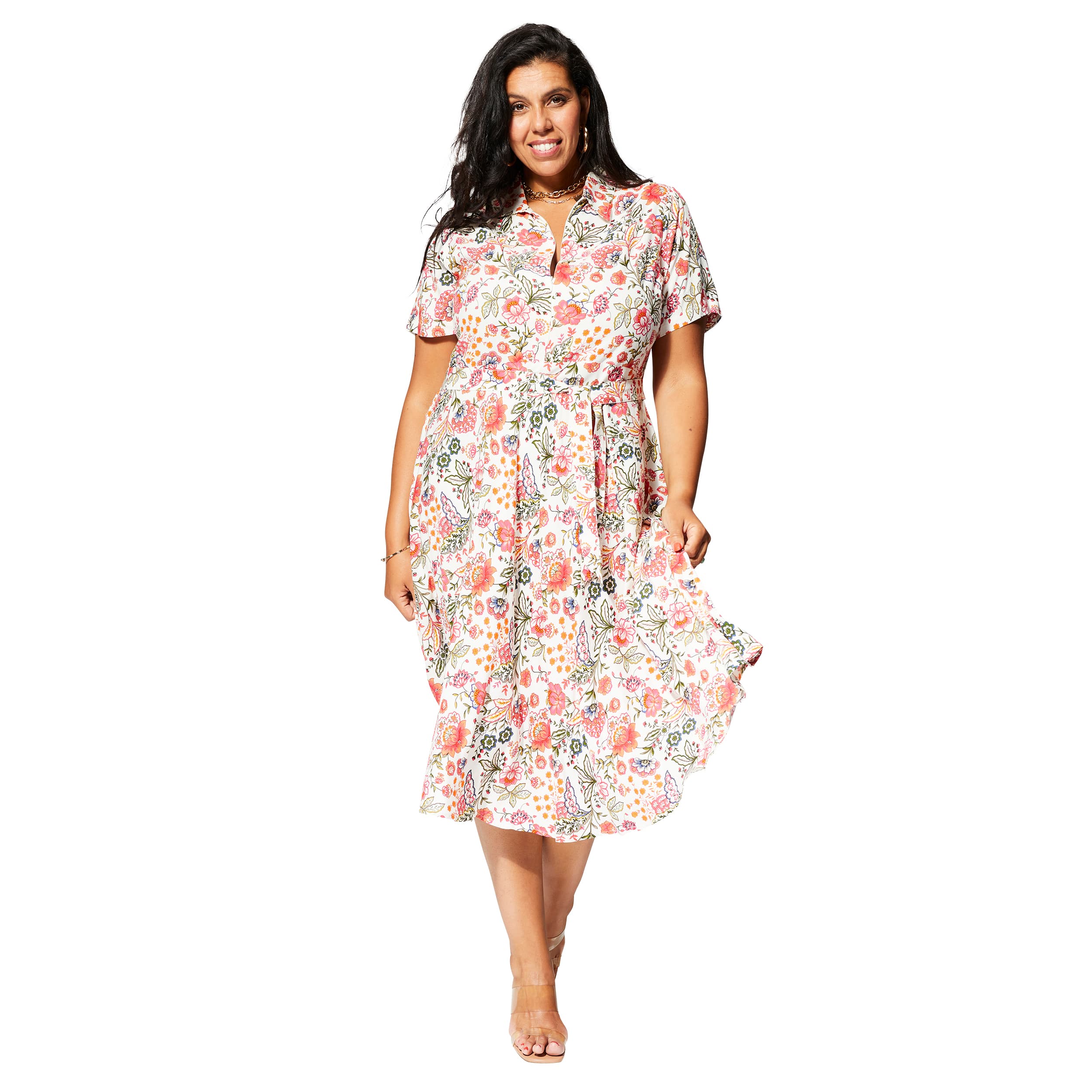 Robe été mi-longue manches courtes Scottie - Akoustik Online