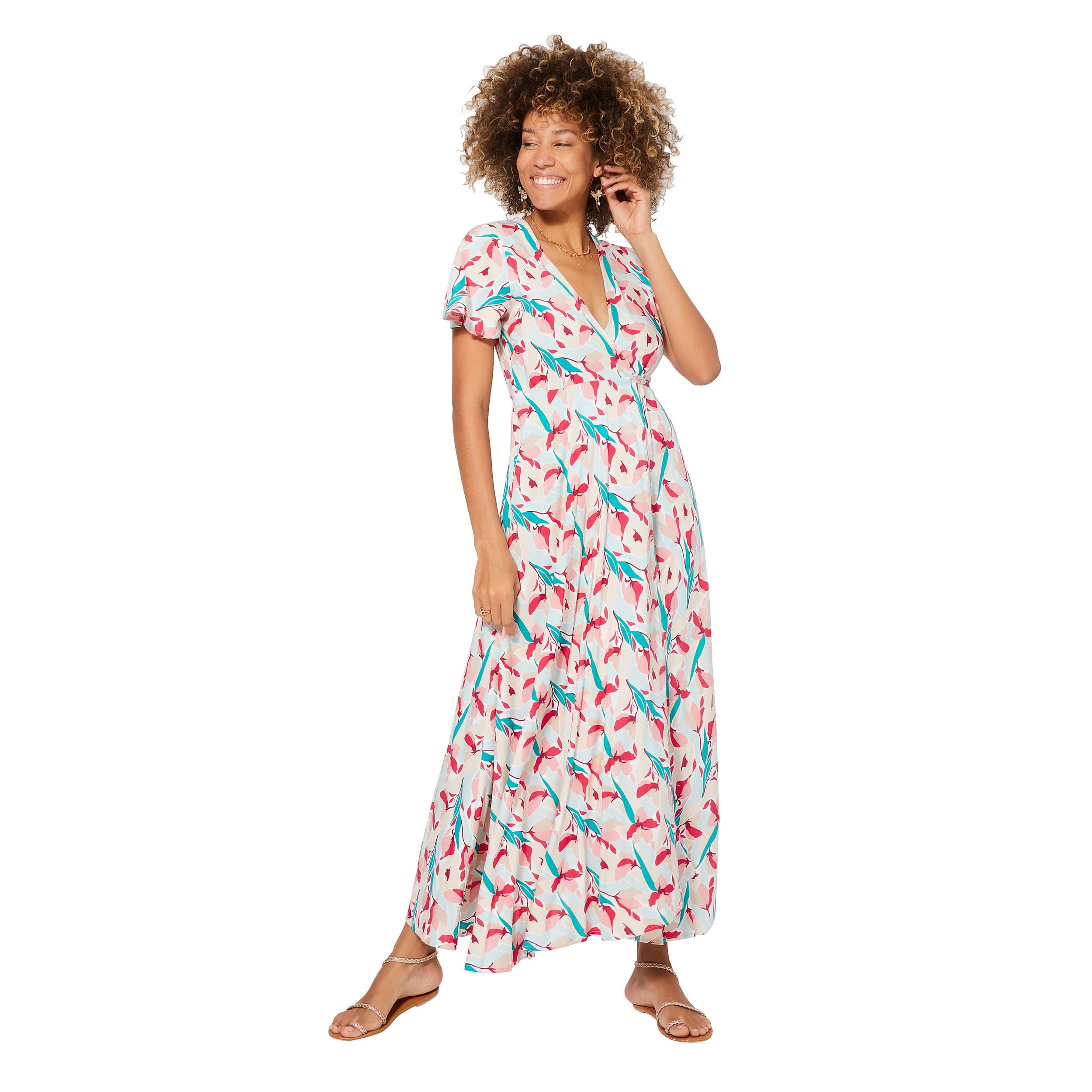 Robe été longue manches courtes Alessio - Akoustik Online