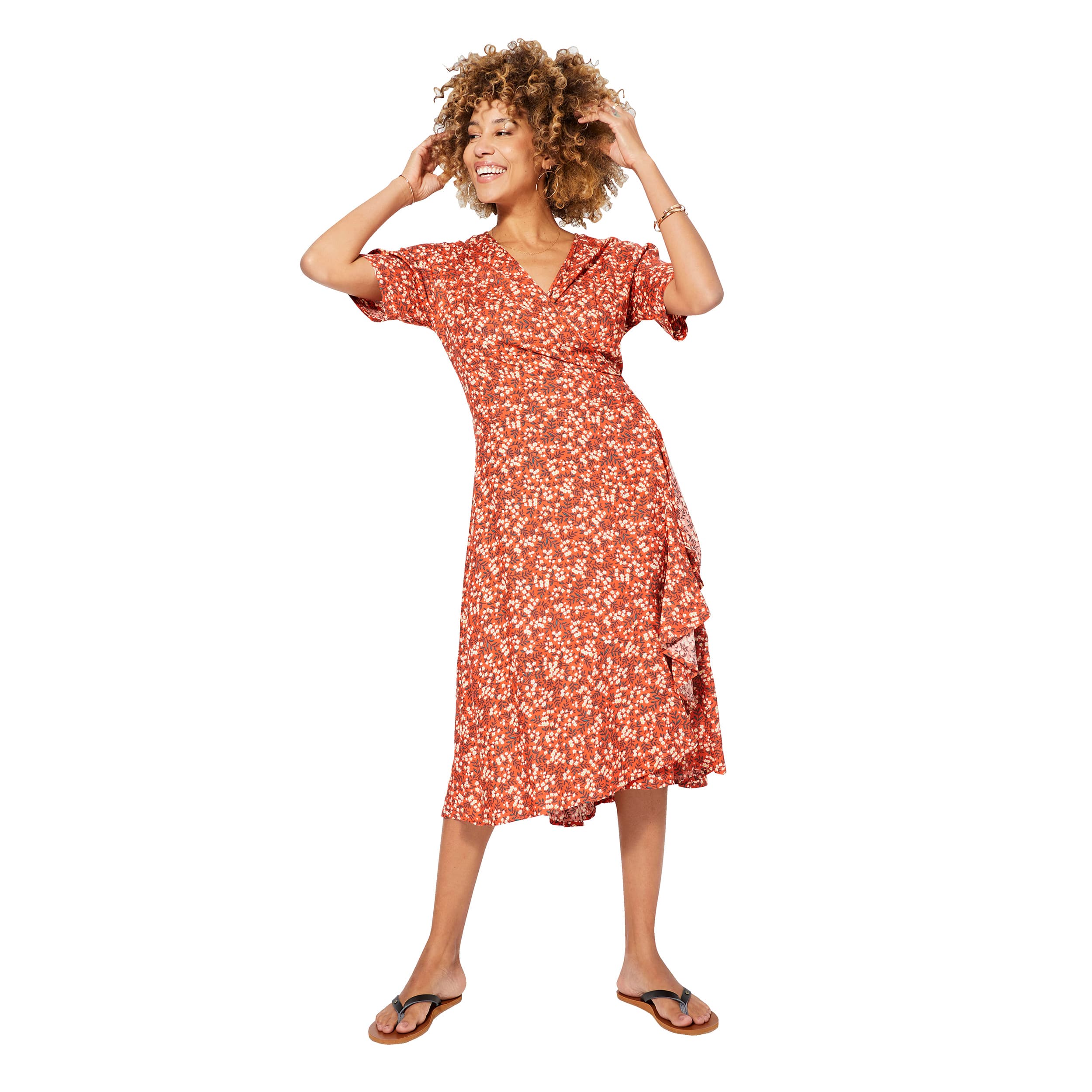 Robe été mi-longue manches courtes Alfeo - Akoustik Online