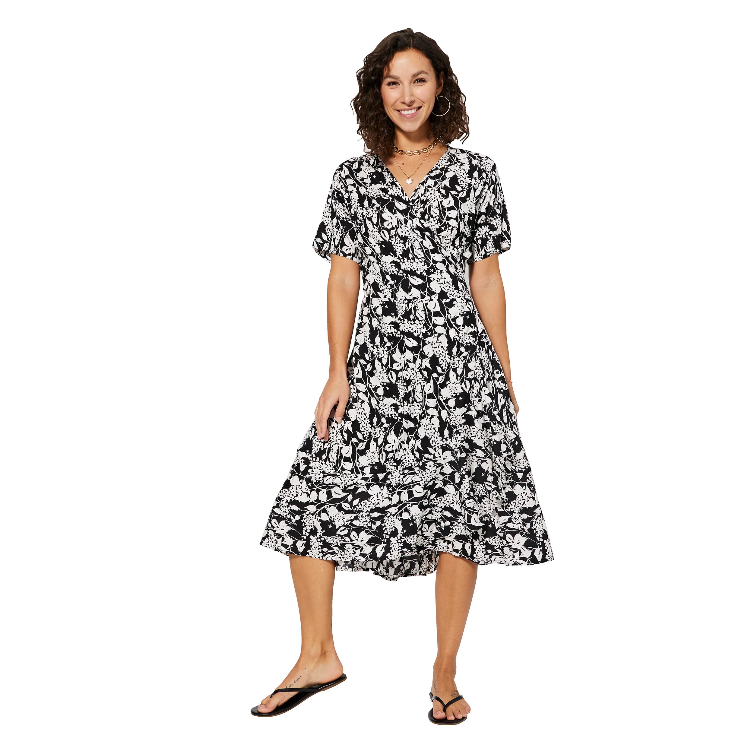 Robe été mi-longue manches courtes Pontus - Akoustik Online