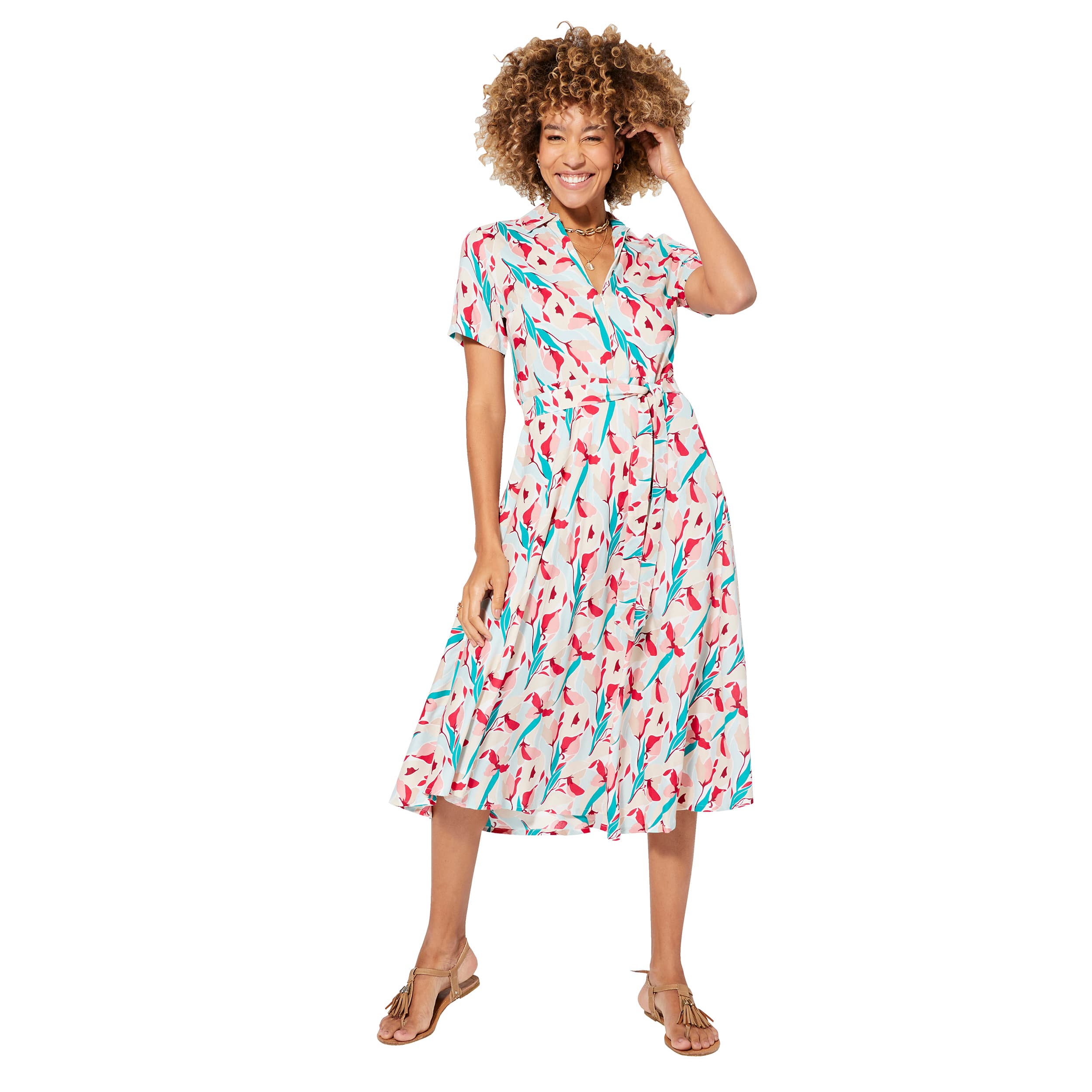 Robe été mi-longue manches courtes Ben - Akoustik Online