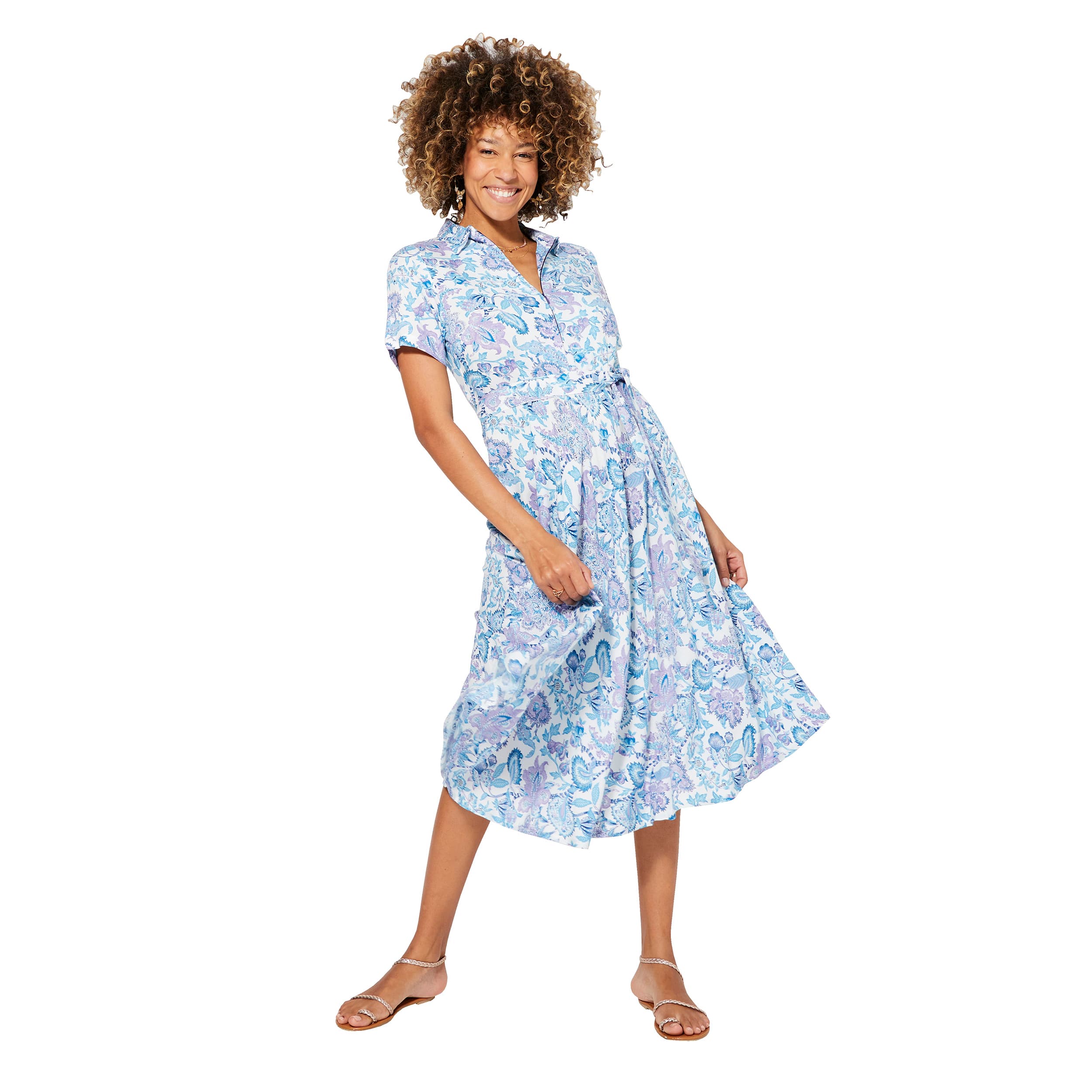 Robe été mi-longue manches courtes Ali - Akoustik Online