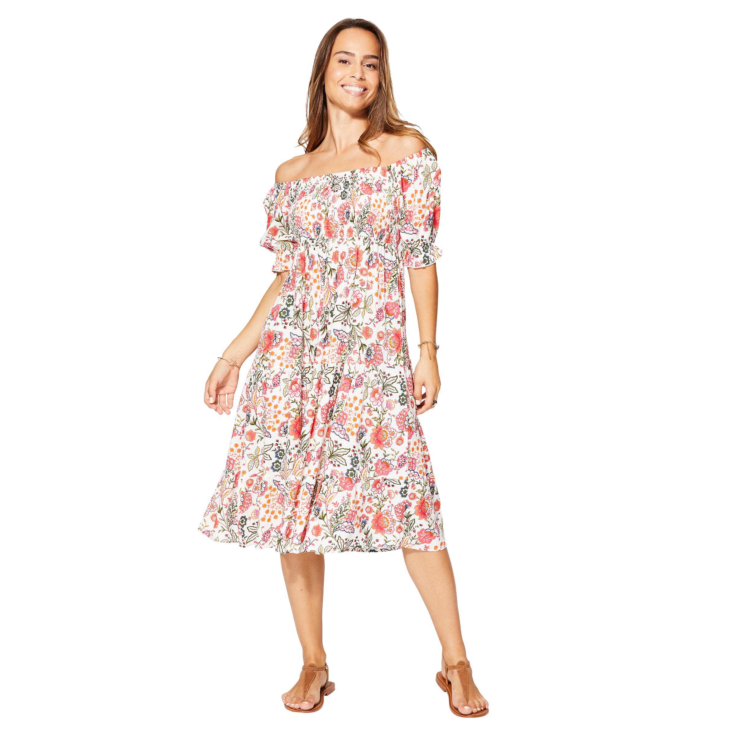 Robe été mi-longue manches courtes Thaddeus - Akoustik Online