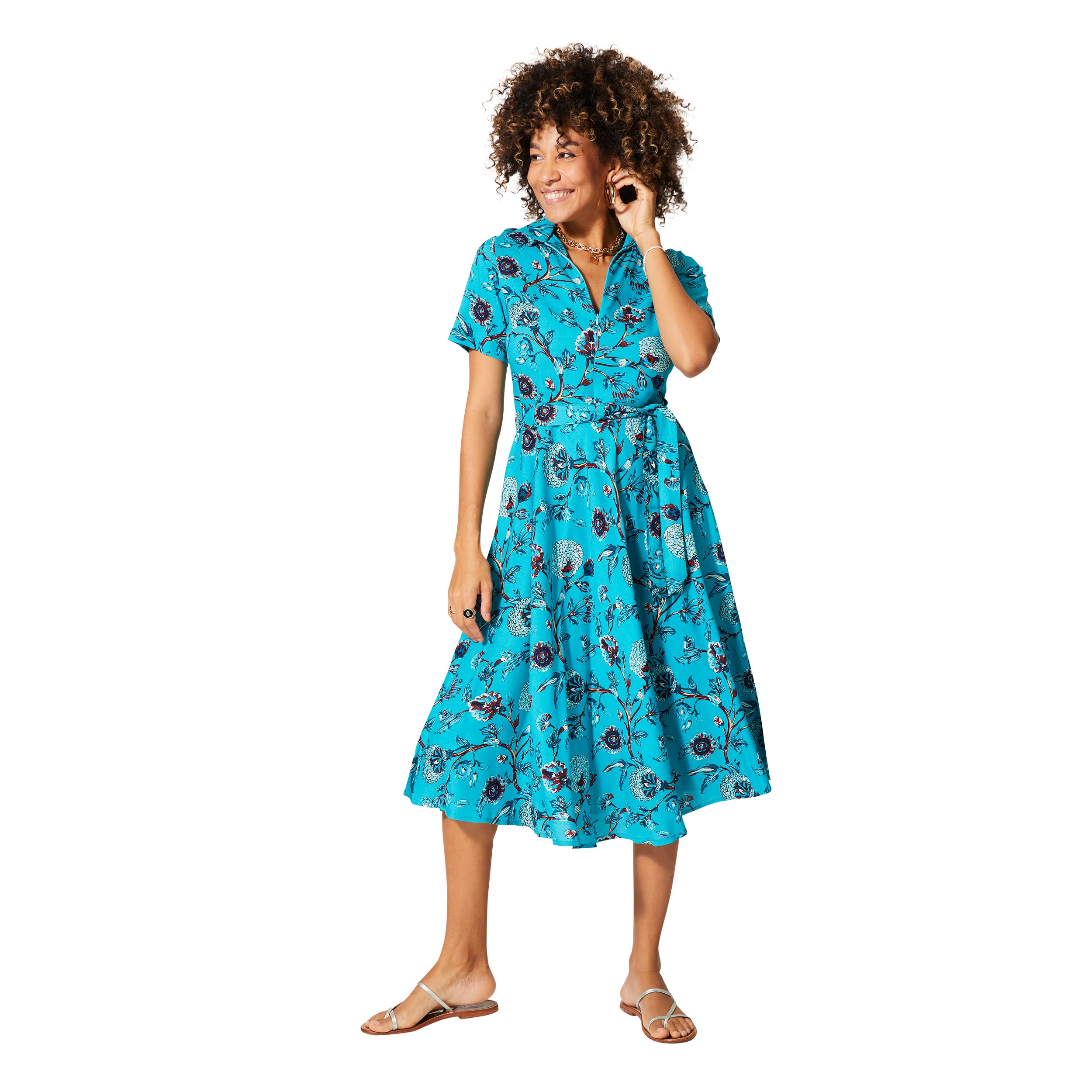 Robe été mi-longue manches courtes Stelara - Akoustik Online