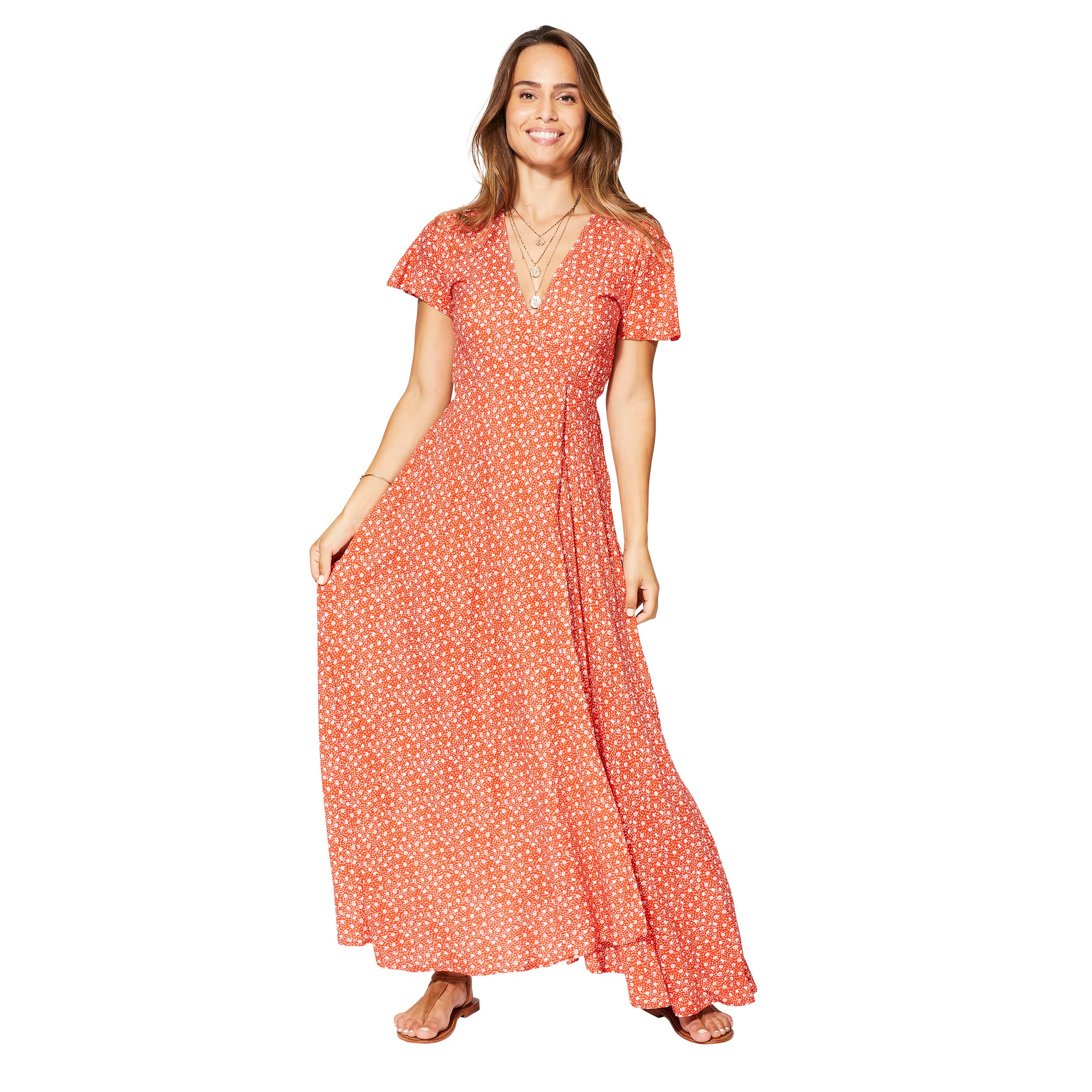 Robe été longue manches courtes Harmonie - Akoustik Online