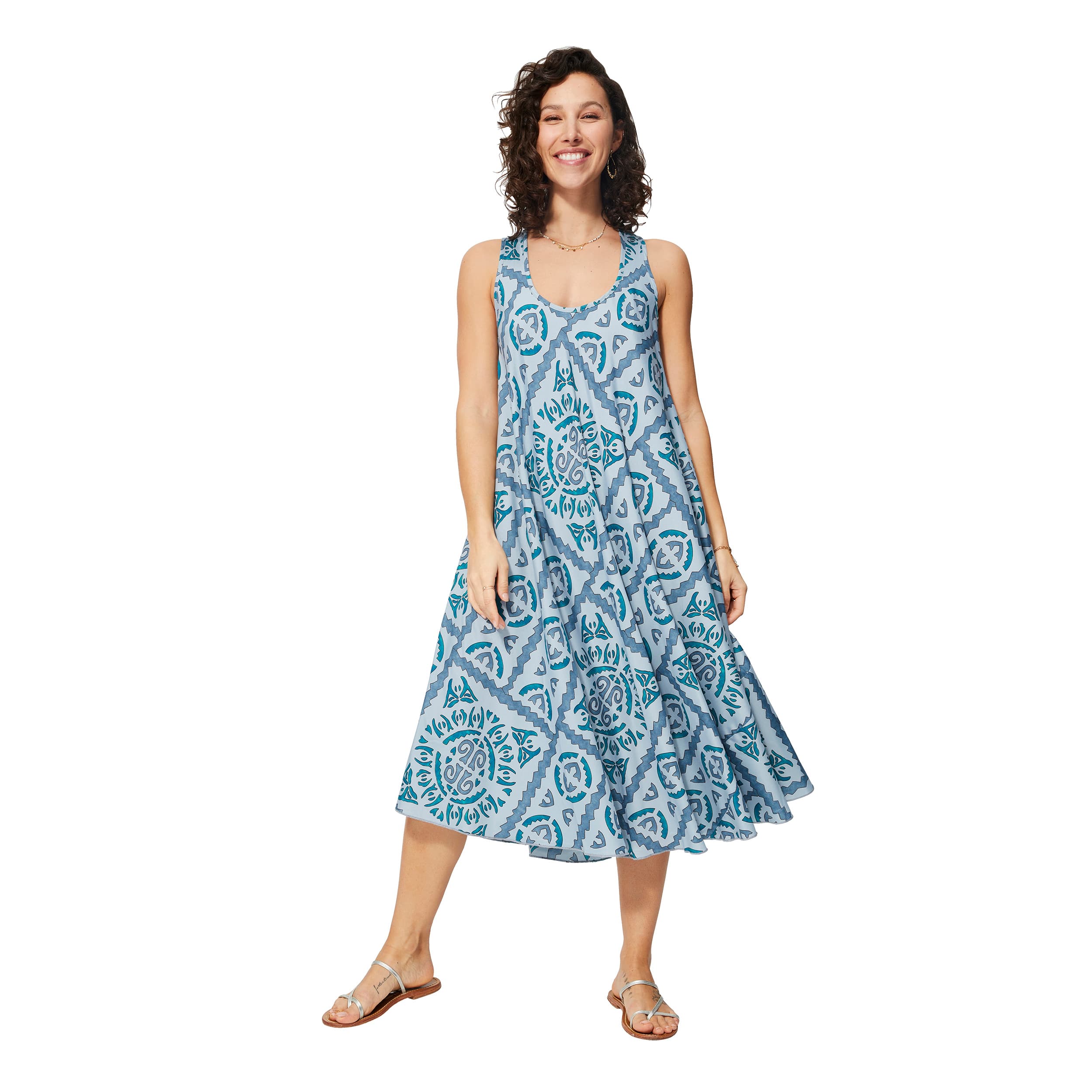 Robe été mi-longue sans manches Werner - Akoustik Online