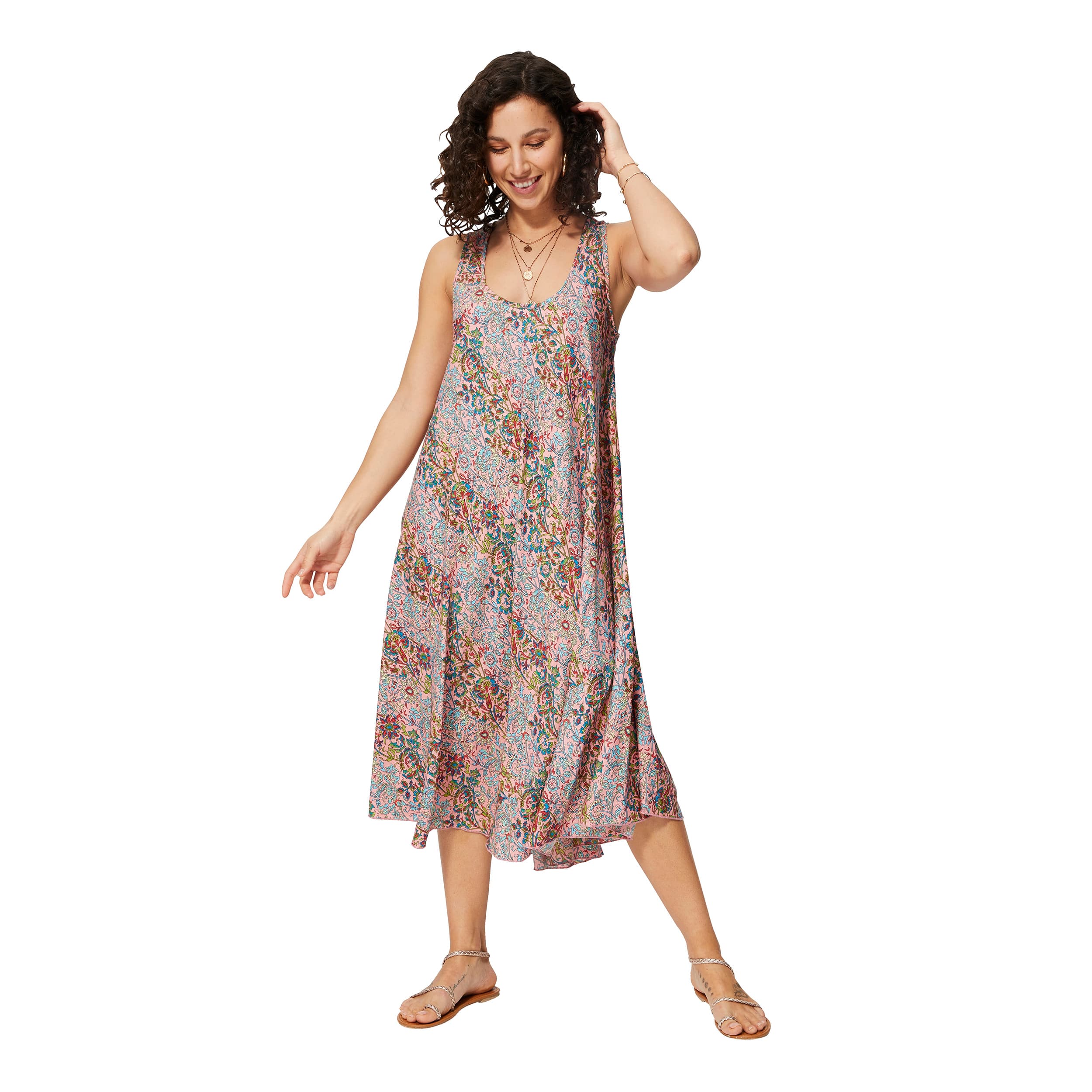 Robe été mi-longue sans manches Ankur - Akoustik Online