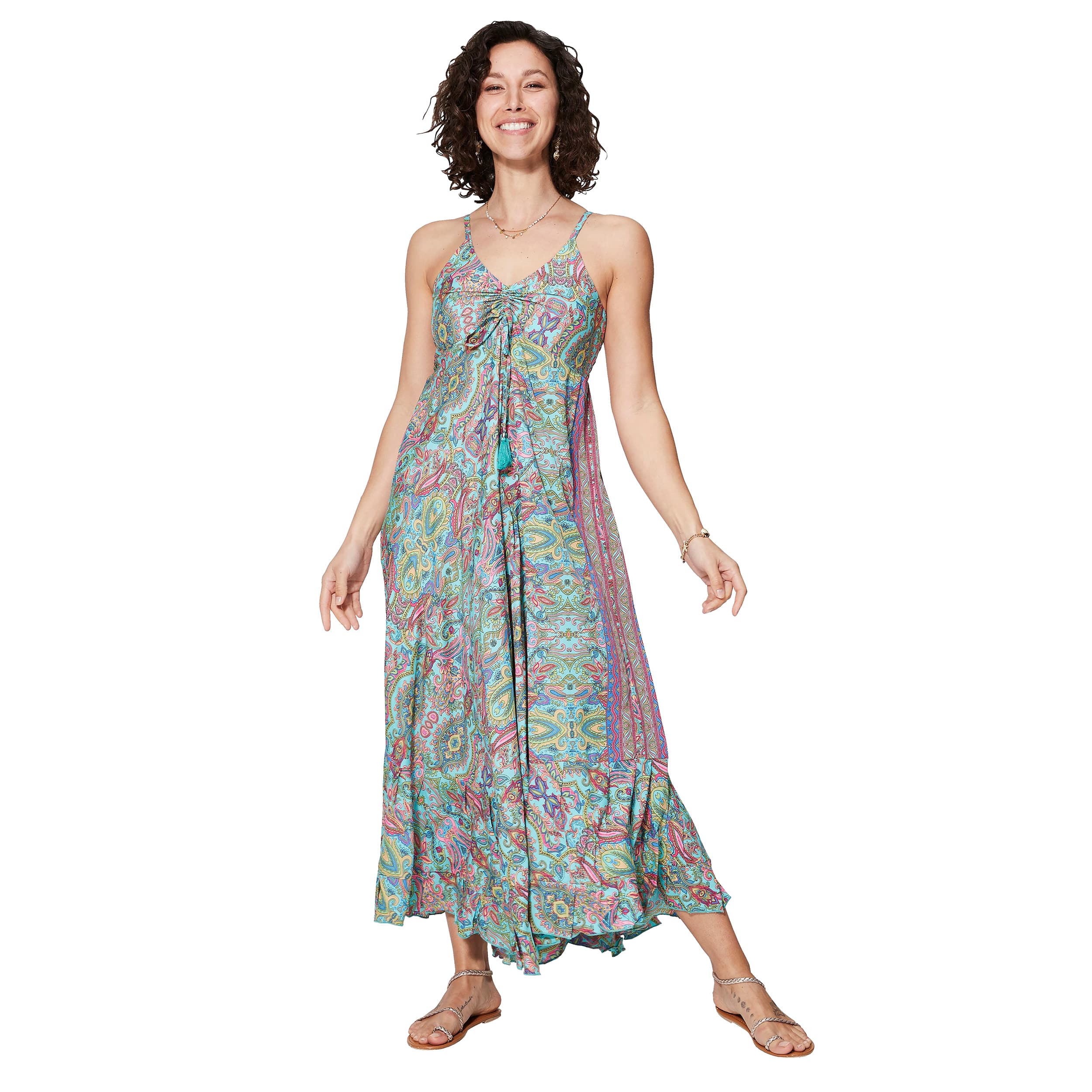 Robe été longue sans manches Obadiah - Akoustik Online