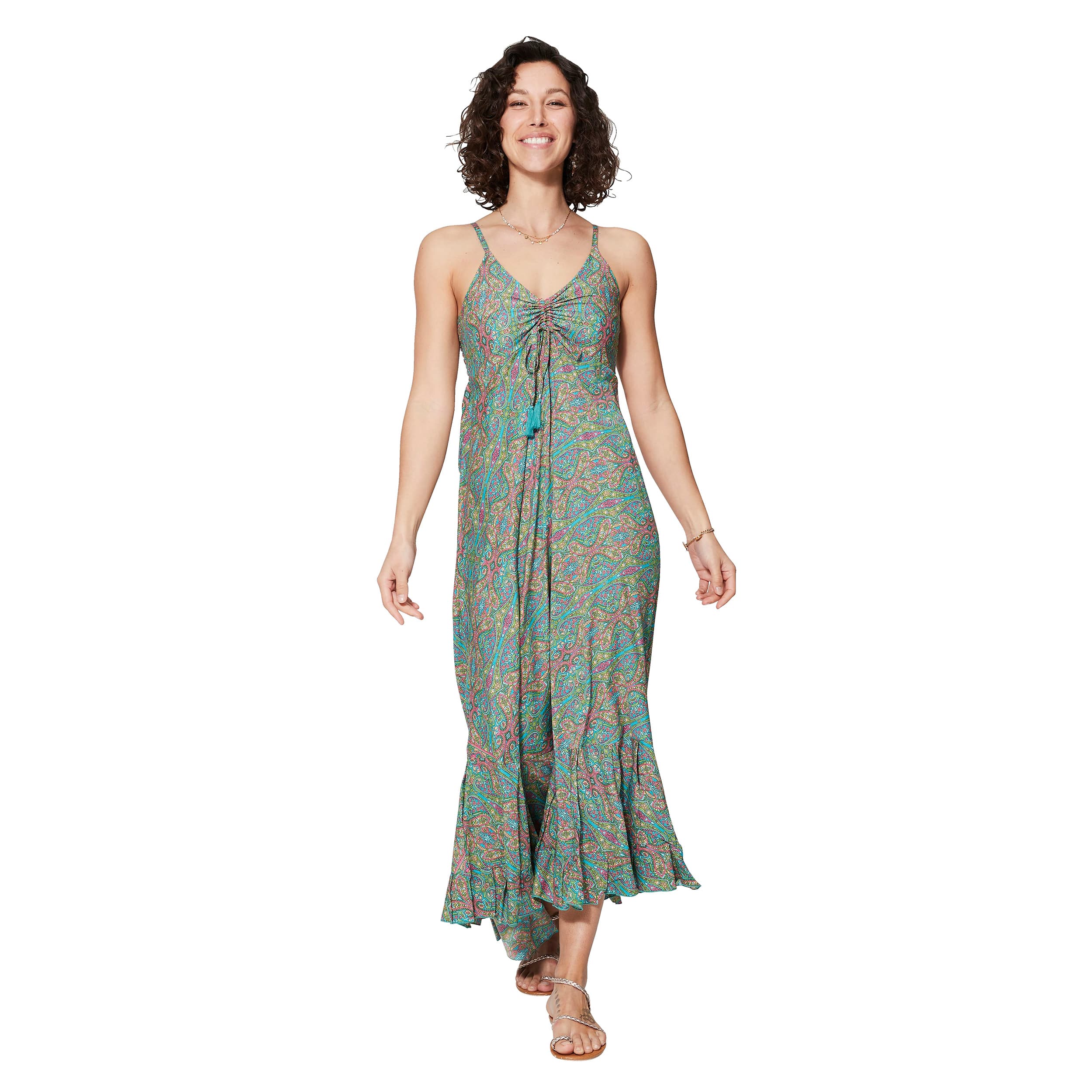 Robe été longue sans manches Ignacio - Akoustik Online