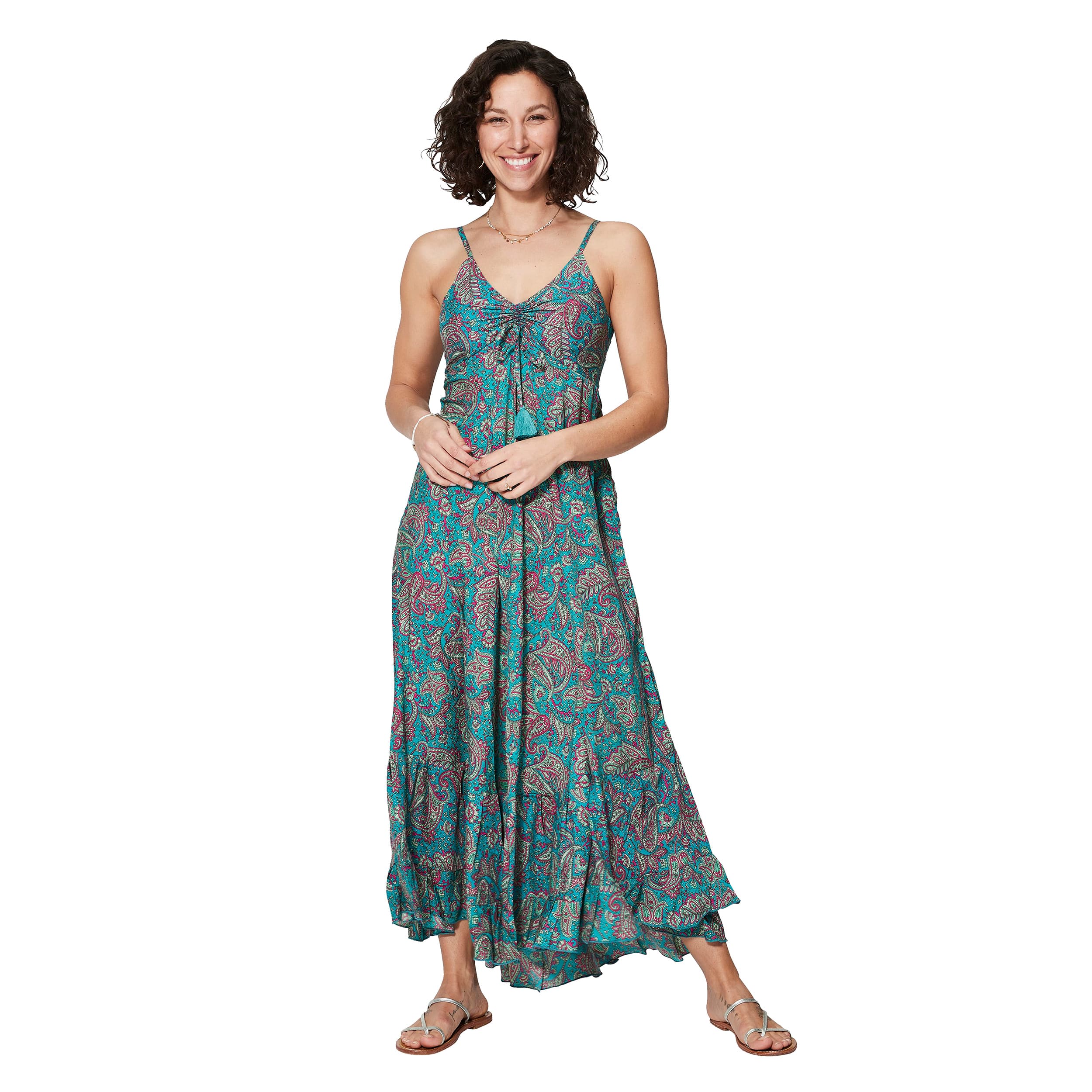 Robe été longue sans manches Keren-Happuch - Akoustik Online