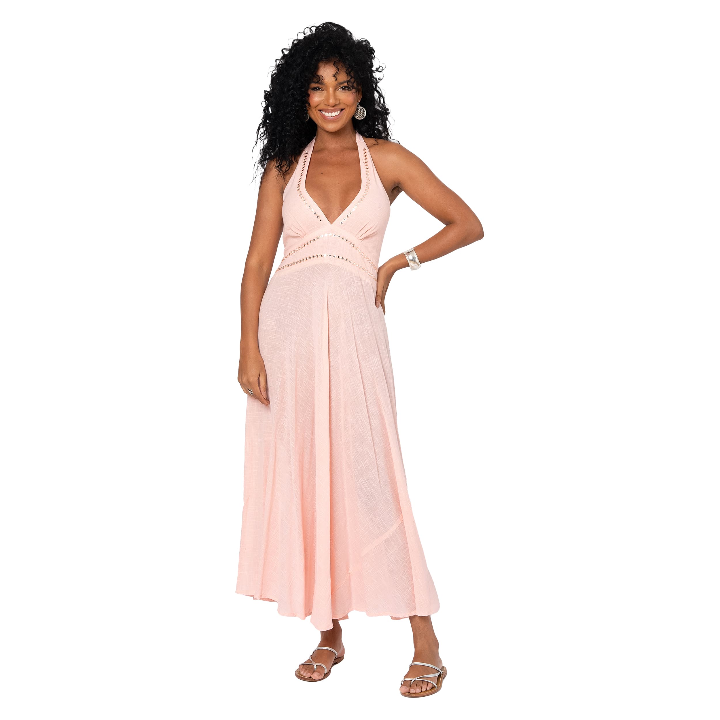 Robe été longue sans manches Morley - 100% coton - Akoustik Online