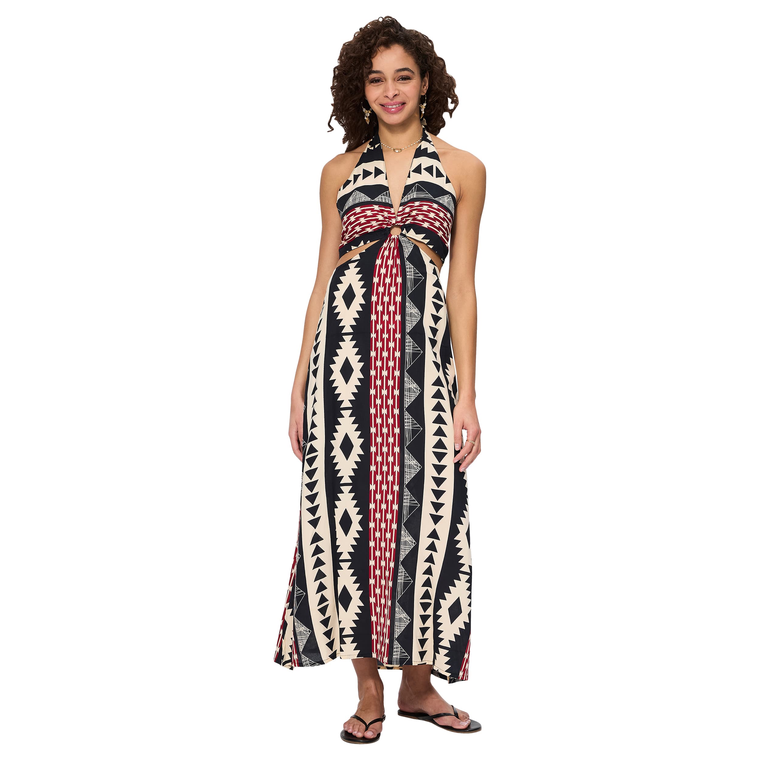 Robe été longue sans manches Rada - 100% rayonne - Akoustik Online