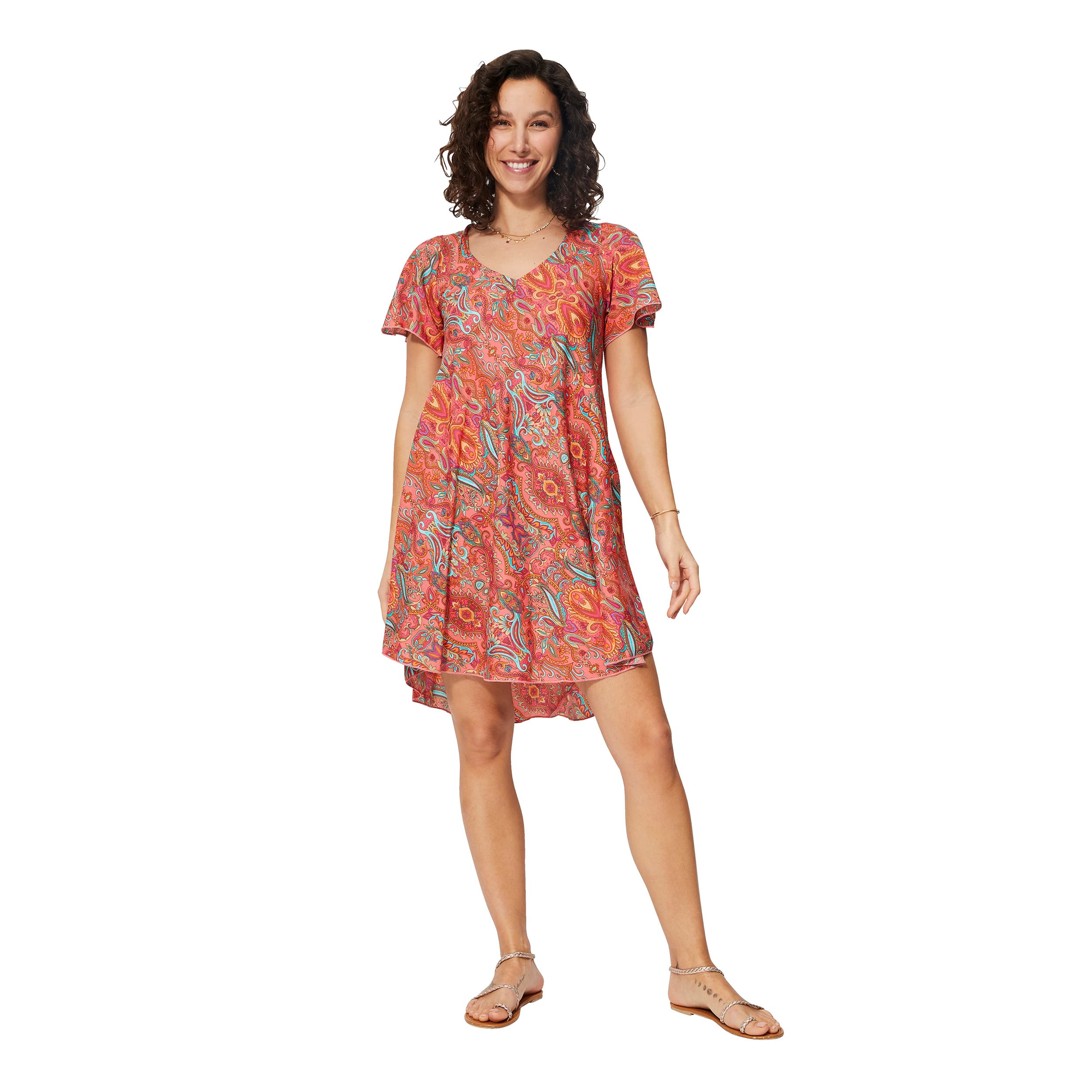 Robe été courte manches courtes Elmo - Akoustik Online