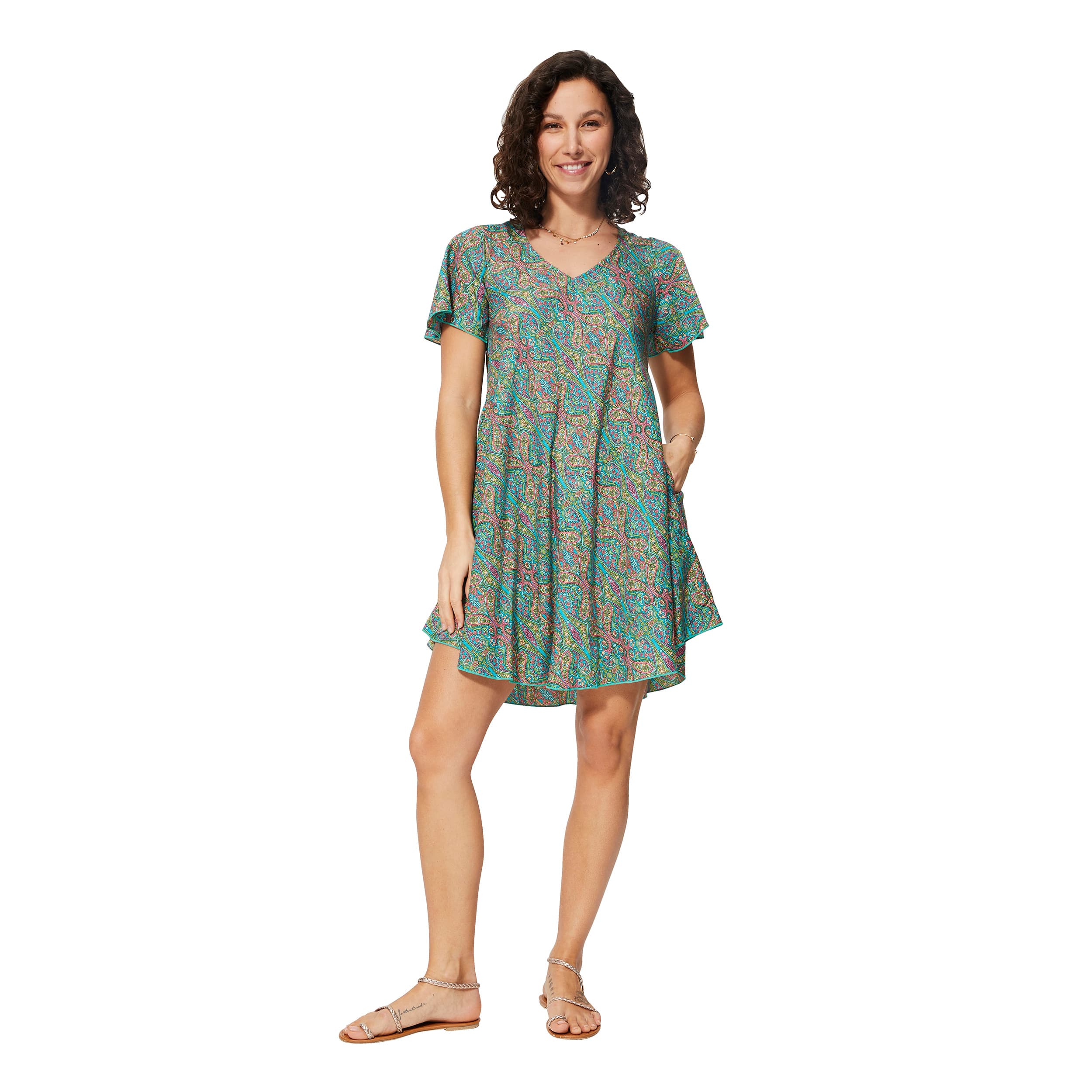 Robe été courte manches courtes Lenard - Akoustik Online