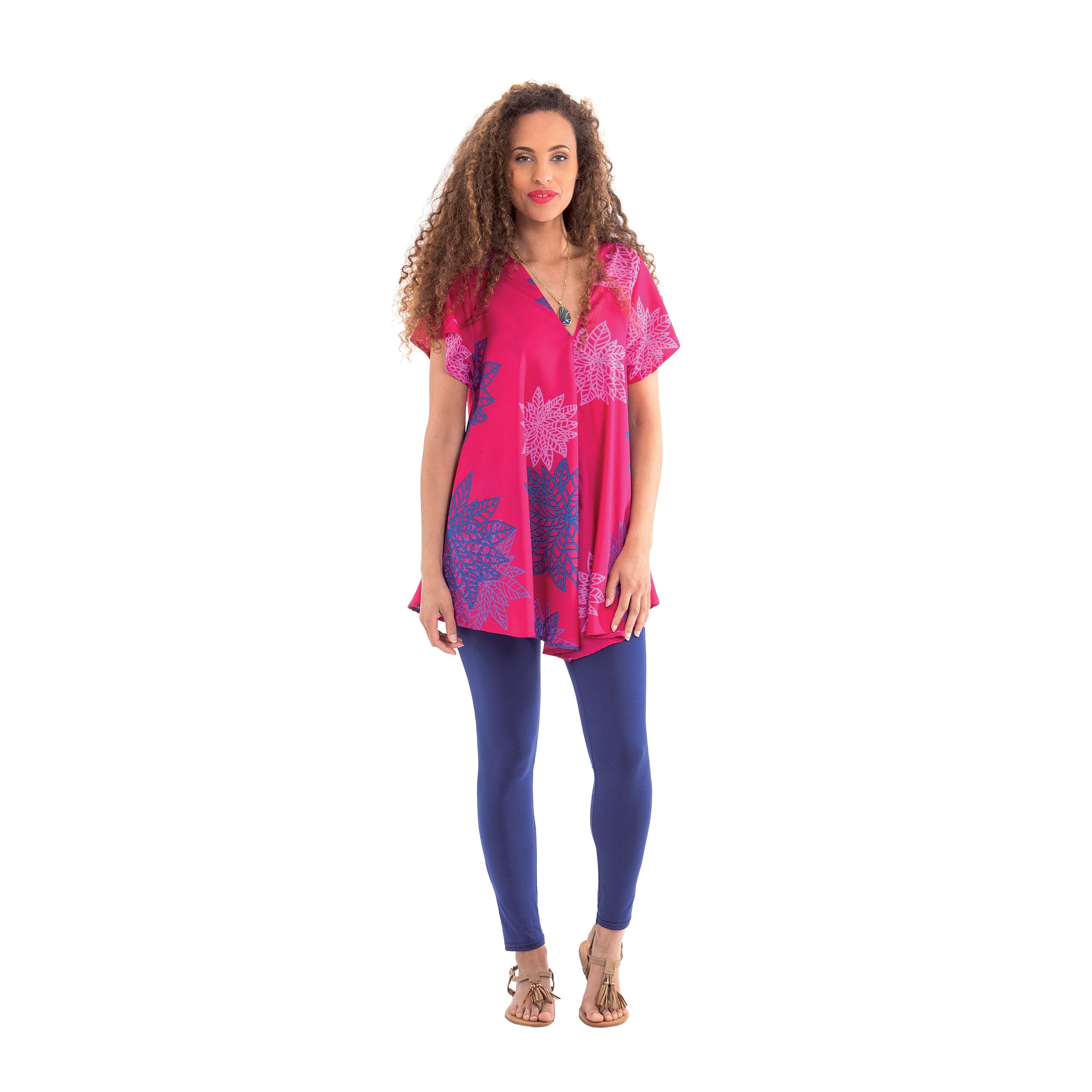 Tunique été Drystan - 100% polyester - multicolore - Akoustik Online