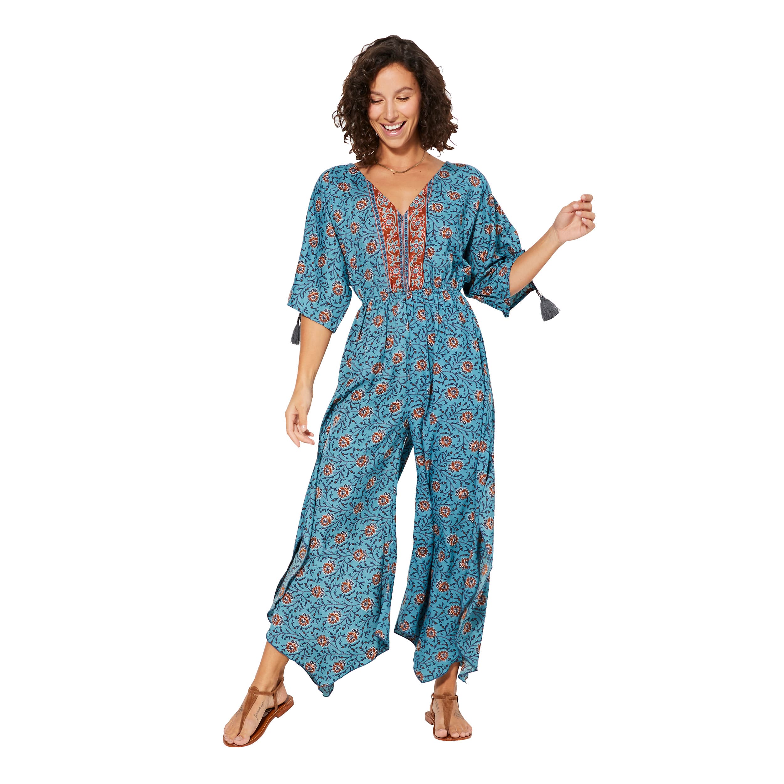 Combinaison été asymétrique Manuela - 100% polyester - Akoustik Online