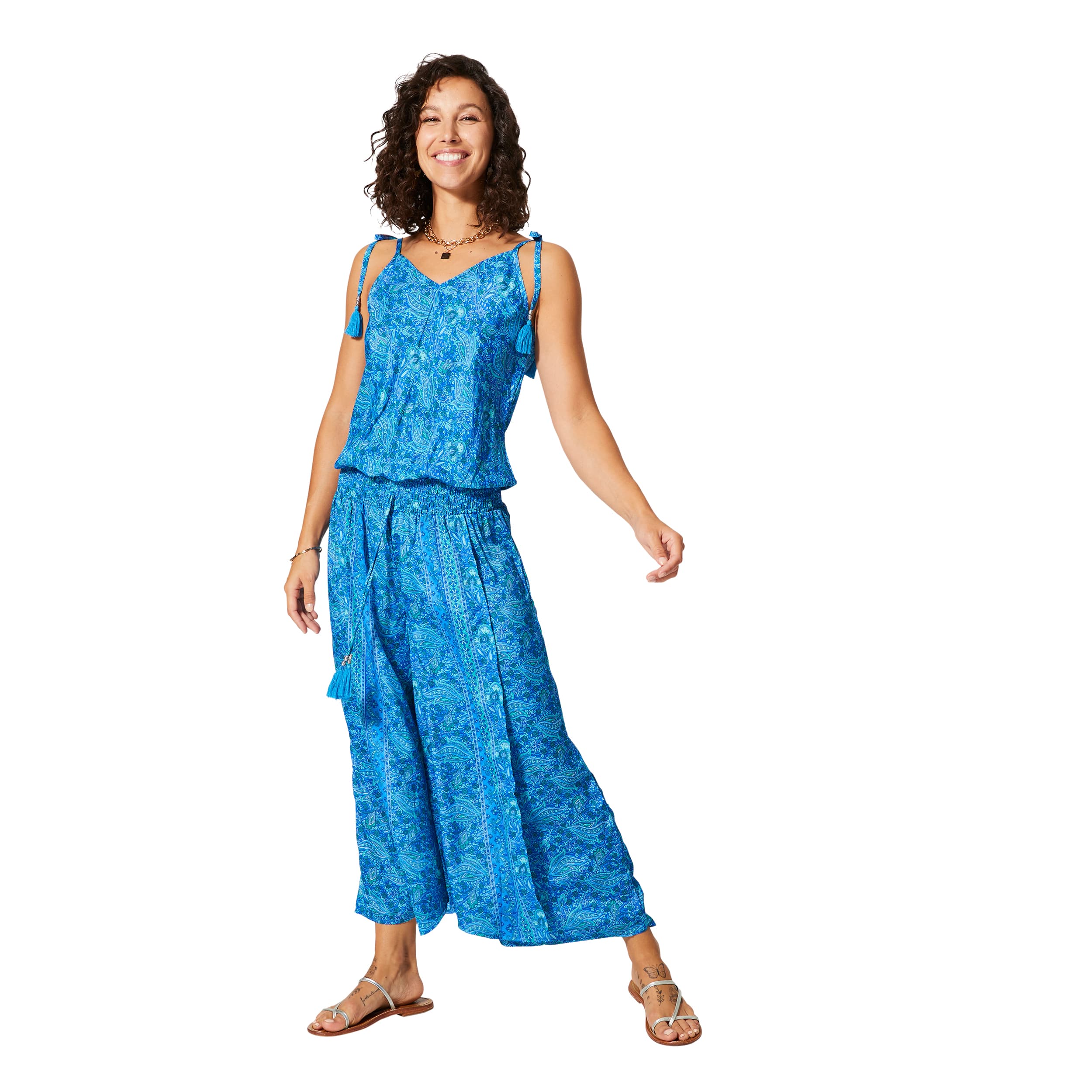 Combinaison été mi-longue Stavros - 100% polyester - Akoustik Online