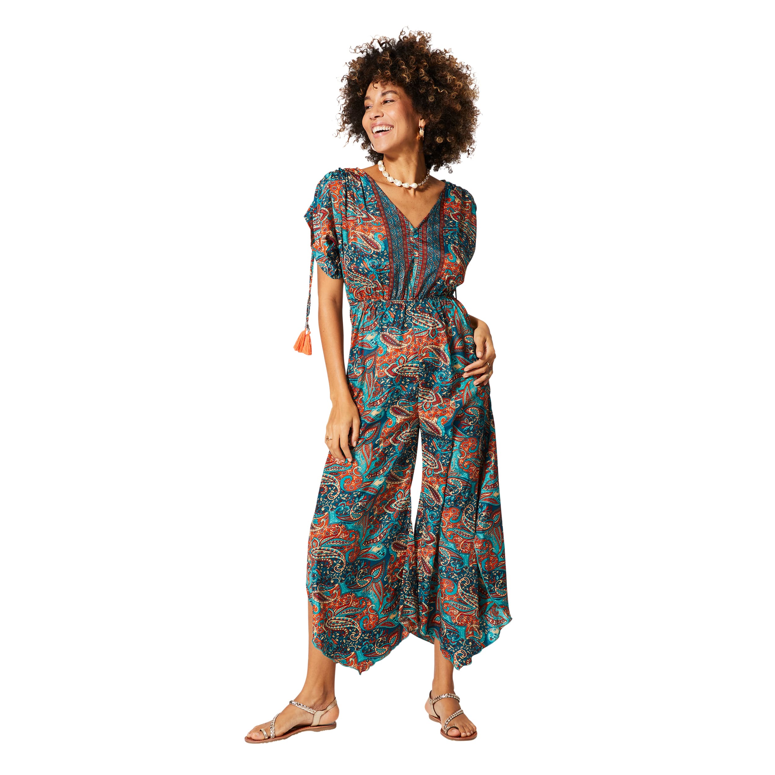 Combinaison été asymétrique Jolanta - 100% polyester - Akoustik Online