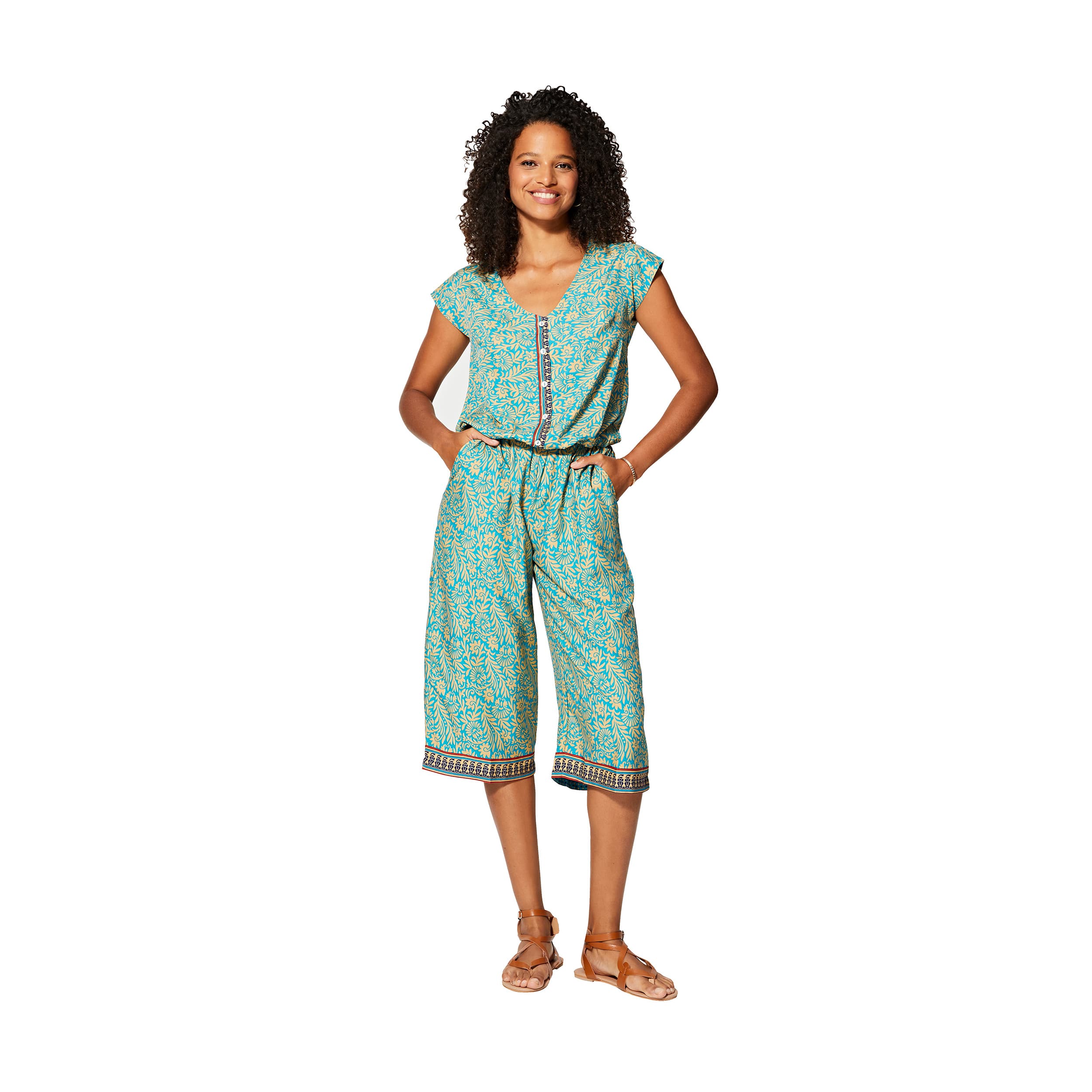 Combinaison été mi-longue Bopha - 100% polyester - Akoustik Online