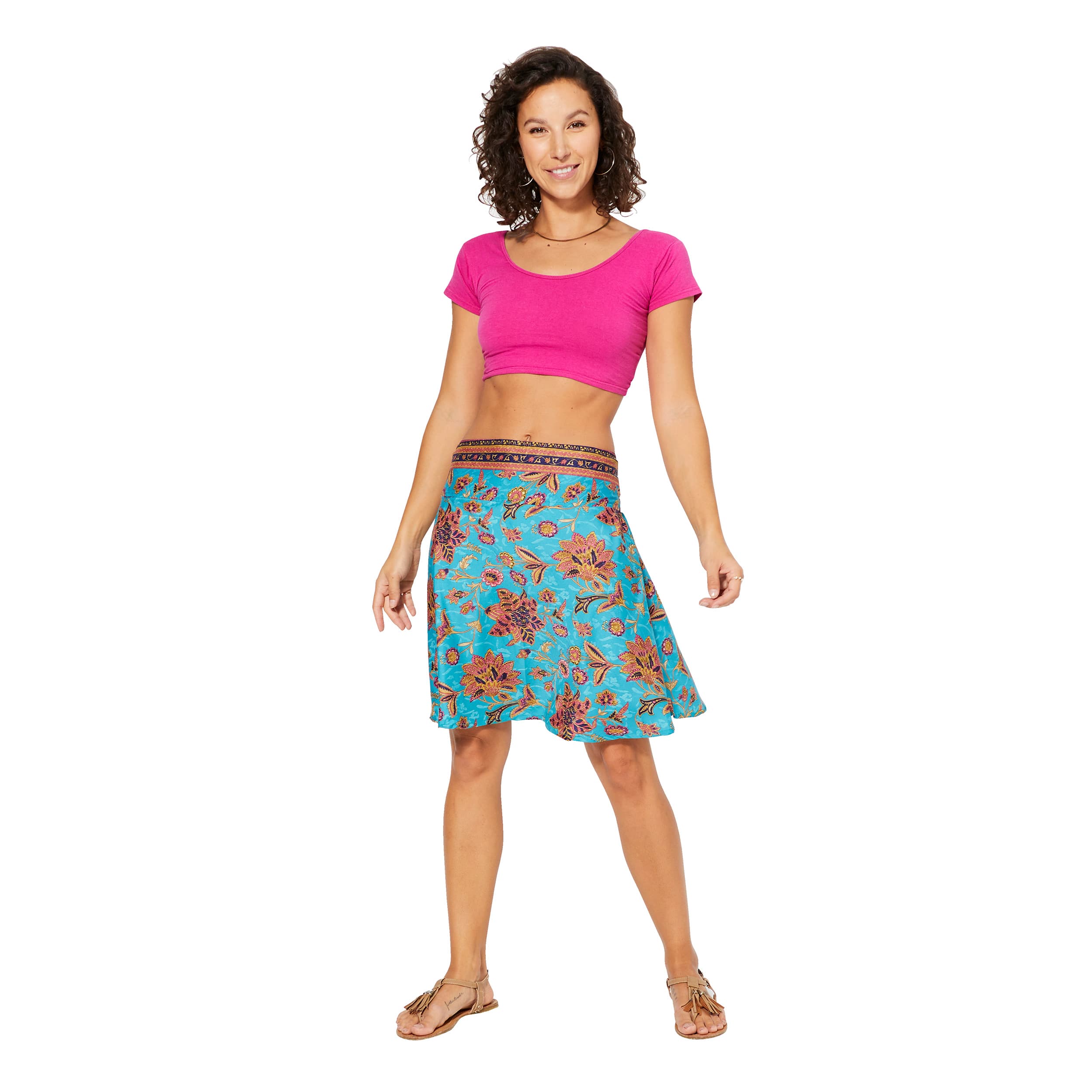Jupe été courte Valter - 100% polyester - Akoustik Online