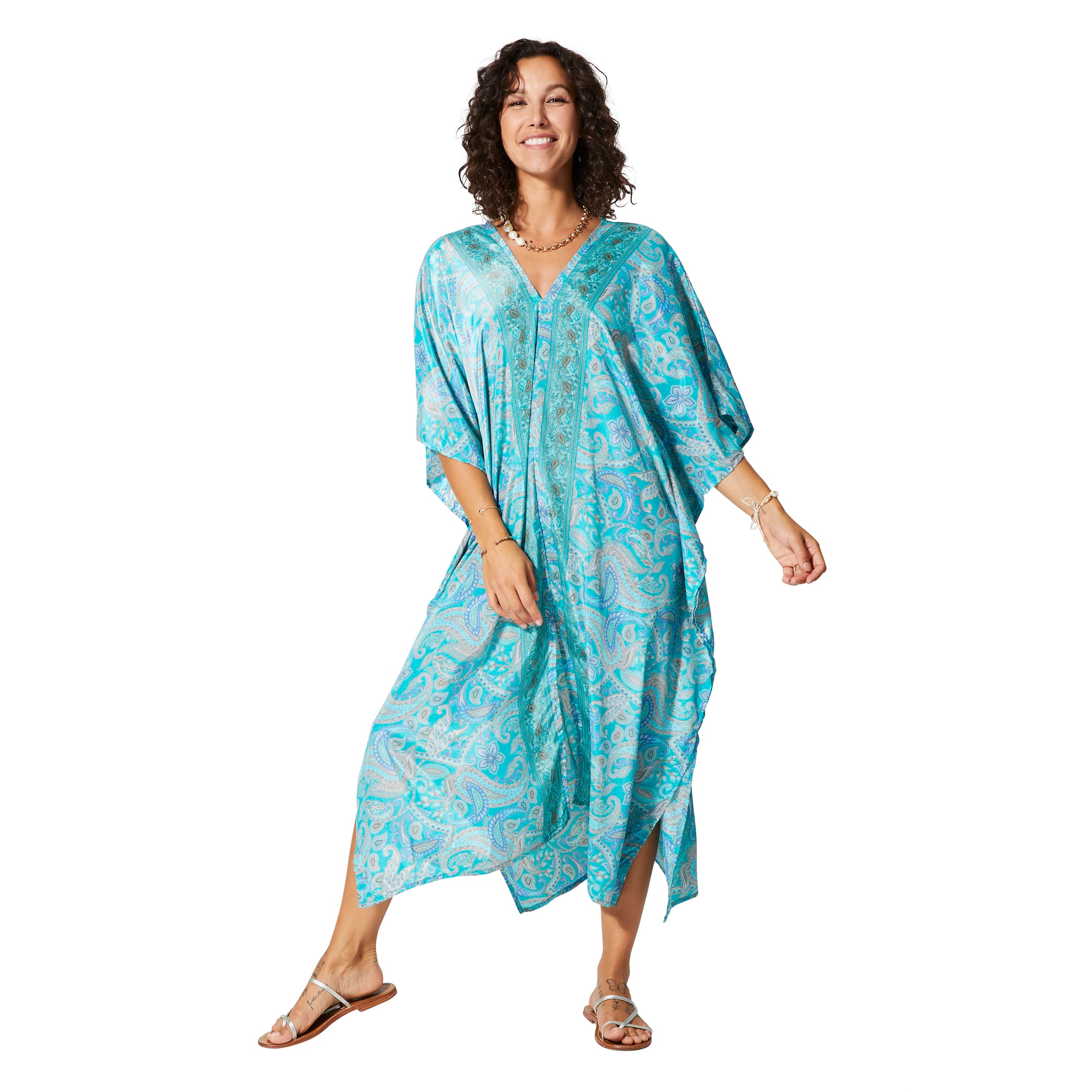 Kaftan été mi-long manches 3/4 Ingegärd - Akoustik Online