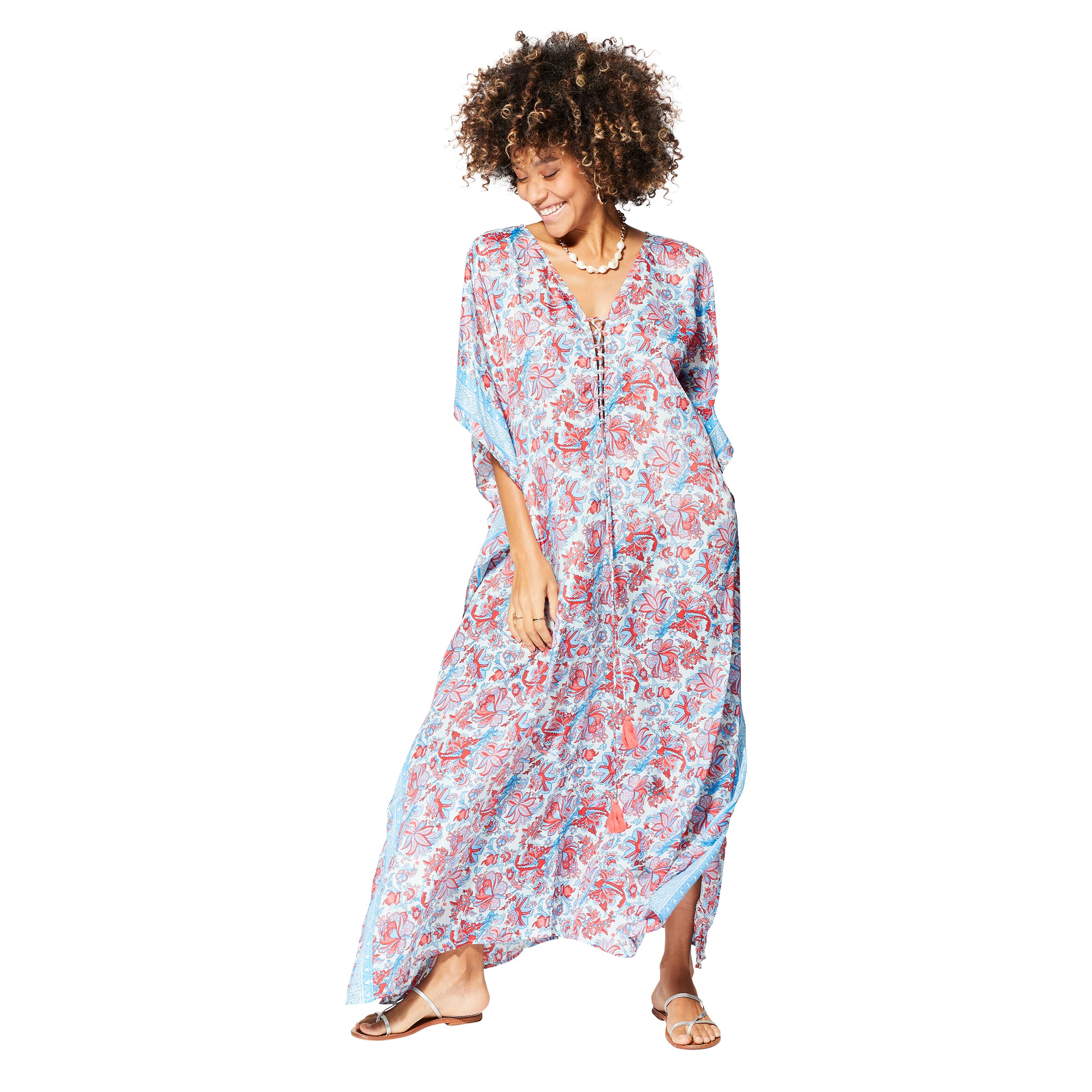 Kaftan été long manches 3/4 Tryphosa - Akoustik Online