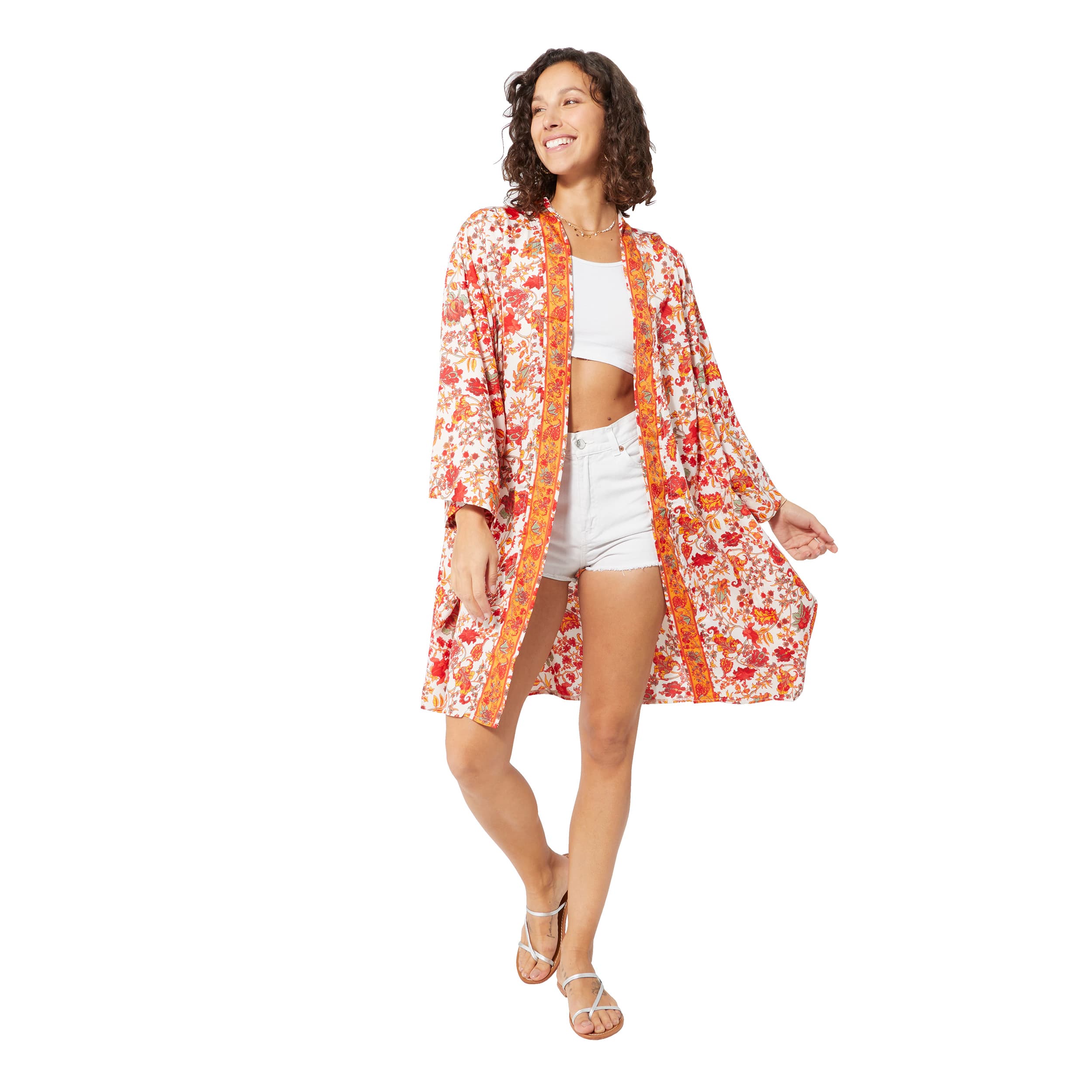 Kimono été mi-long manches 3/4 Anchjo - Akoustik Online