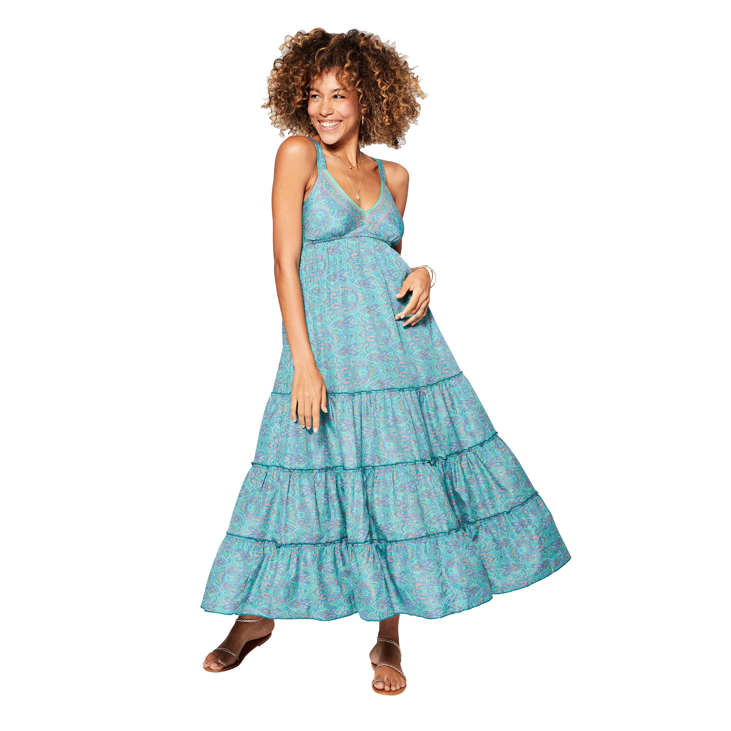 Robe été longue sans manches Marleigh - Petit Prix ! - Akoustik Online