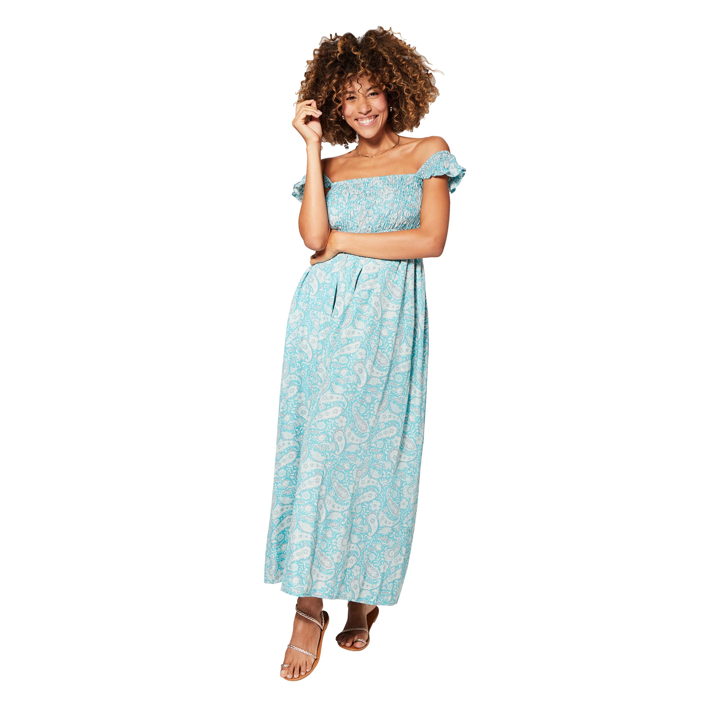 Robe été longue manches courtes Desiree - Akoustik Online