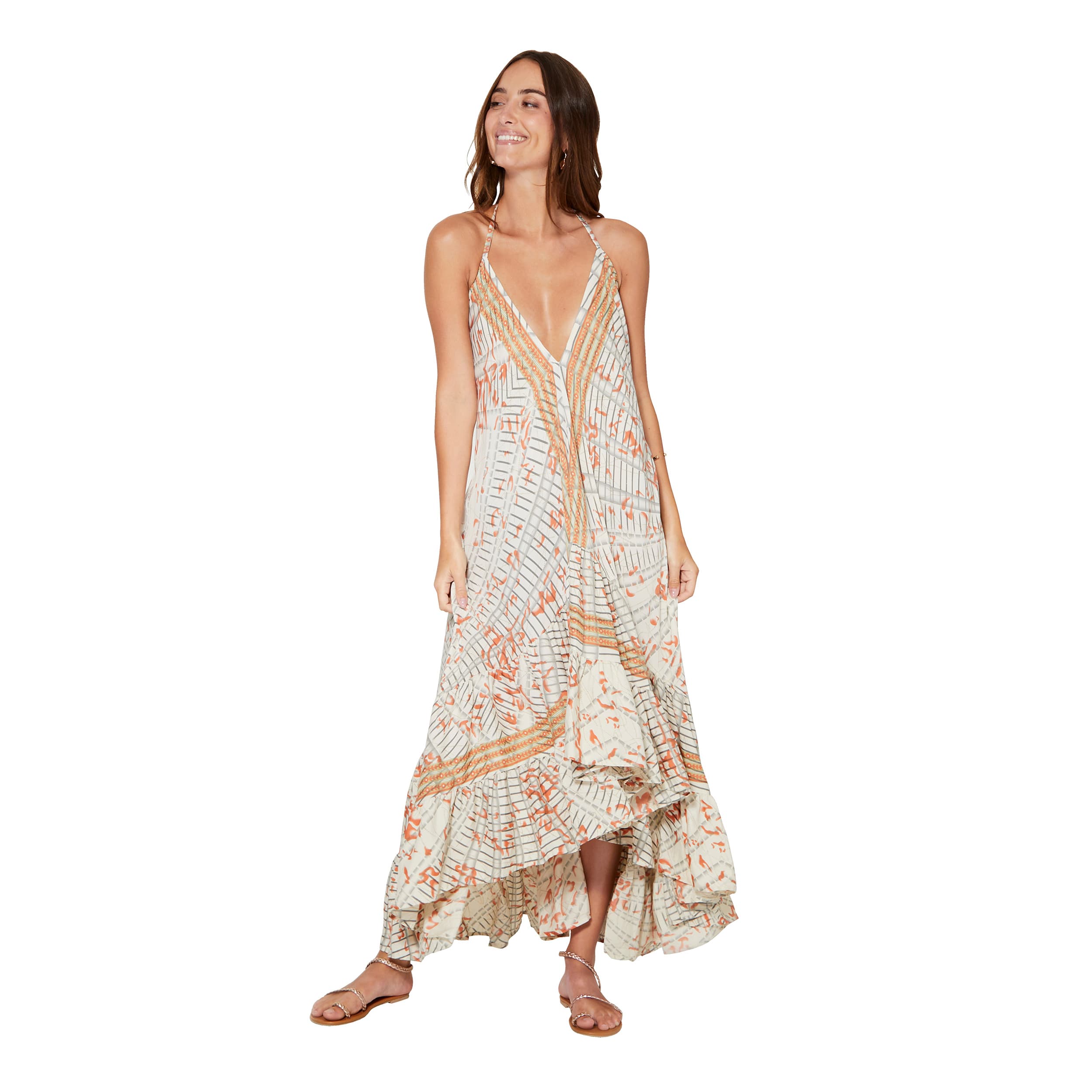 Robe été asymétrique sans manches Timothée - Akoustik Online