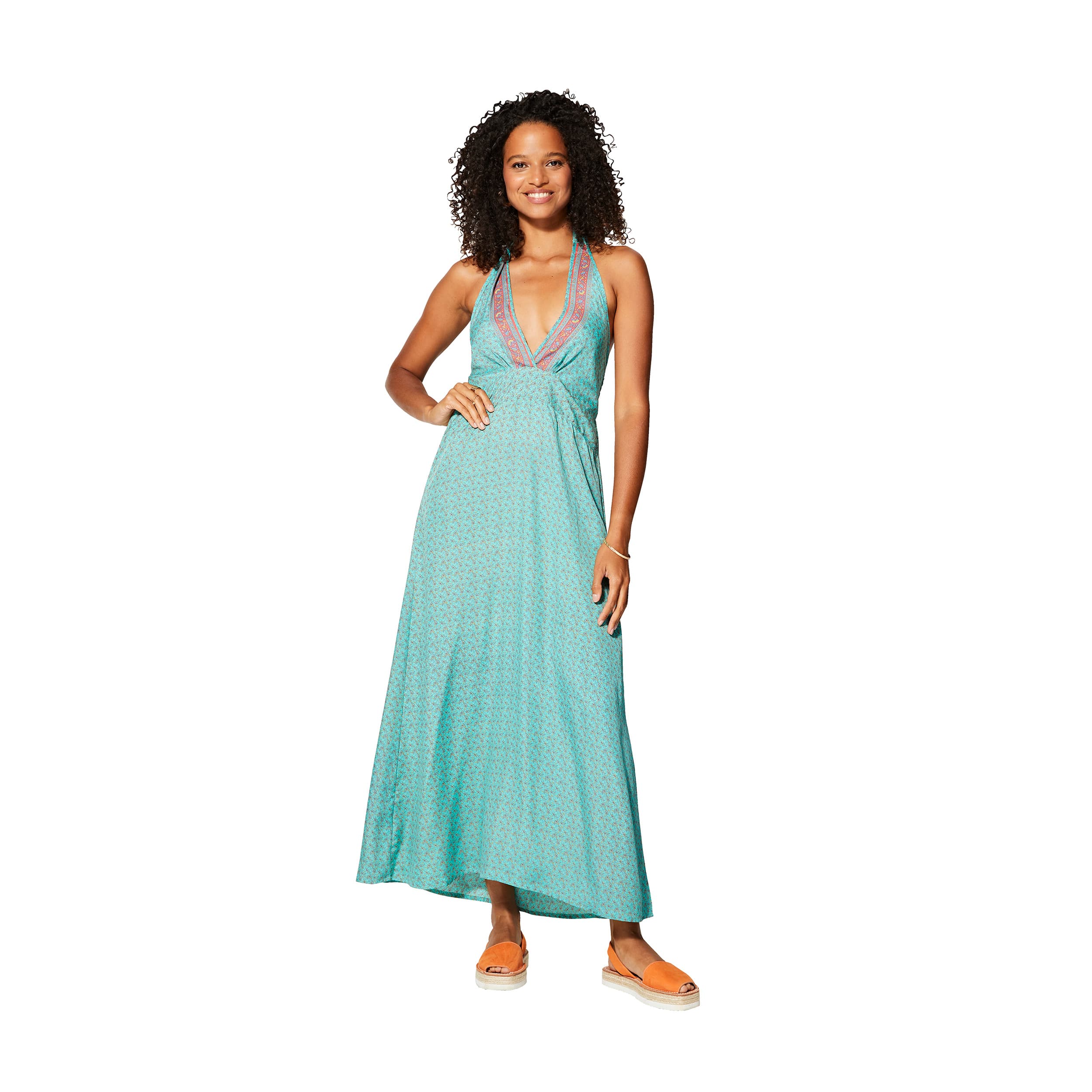 Robe été longue sans manches Concordia - Akoustik Online