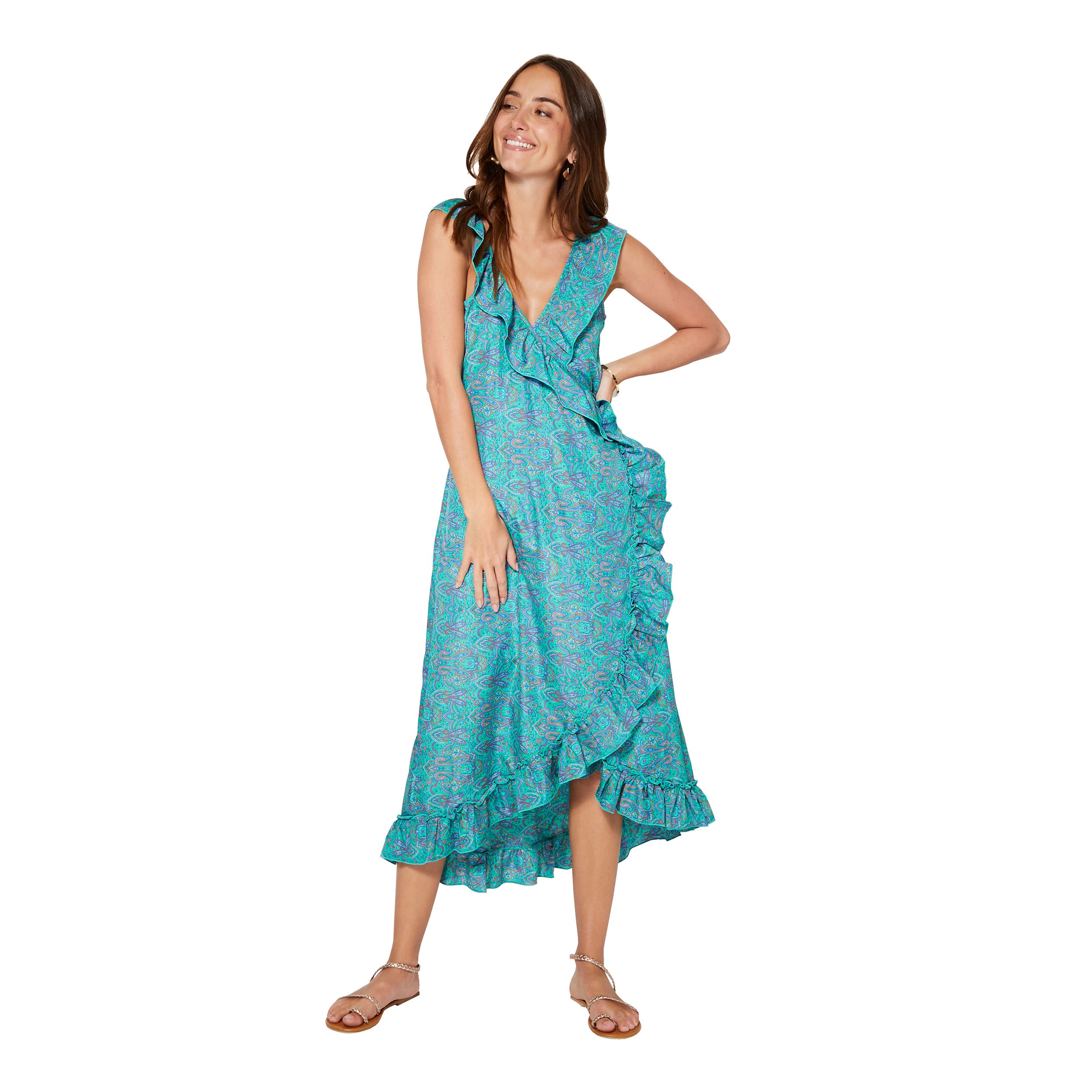 Robe été asymétrique sans manches Amaterasu - Akoustik Online