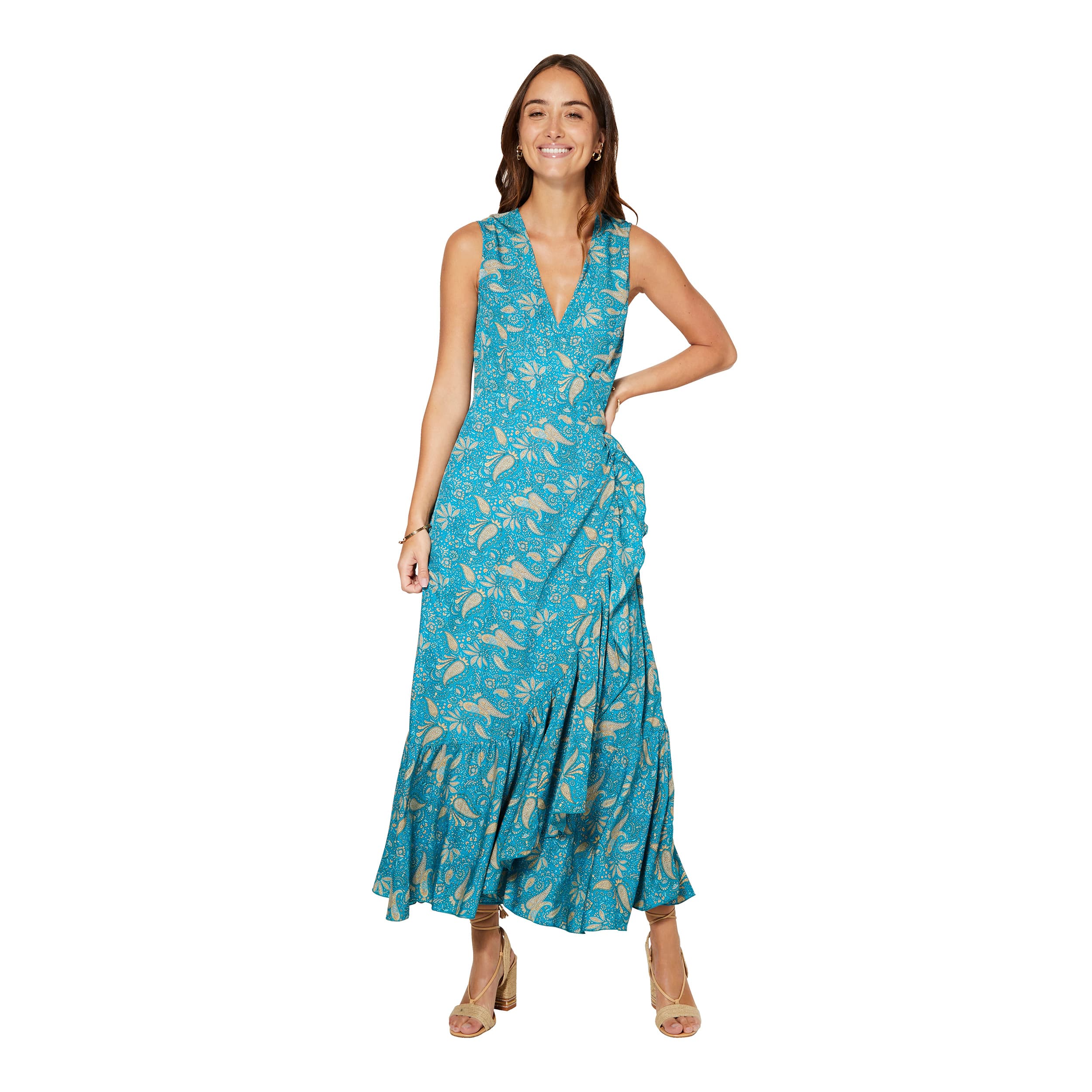 Robe été longue sans manches Gintare - Petit Prix ! - Akoustik Online
