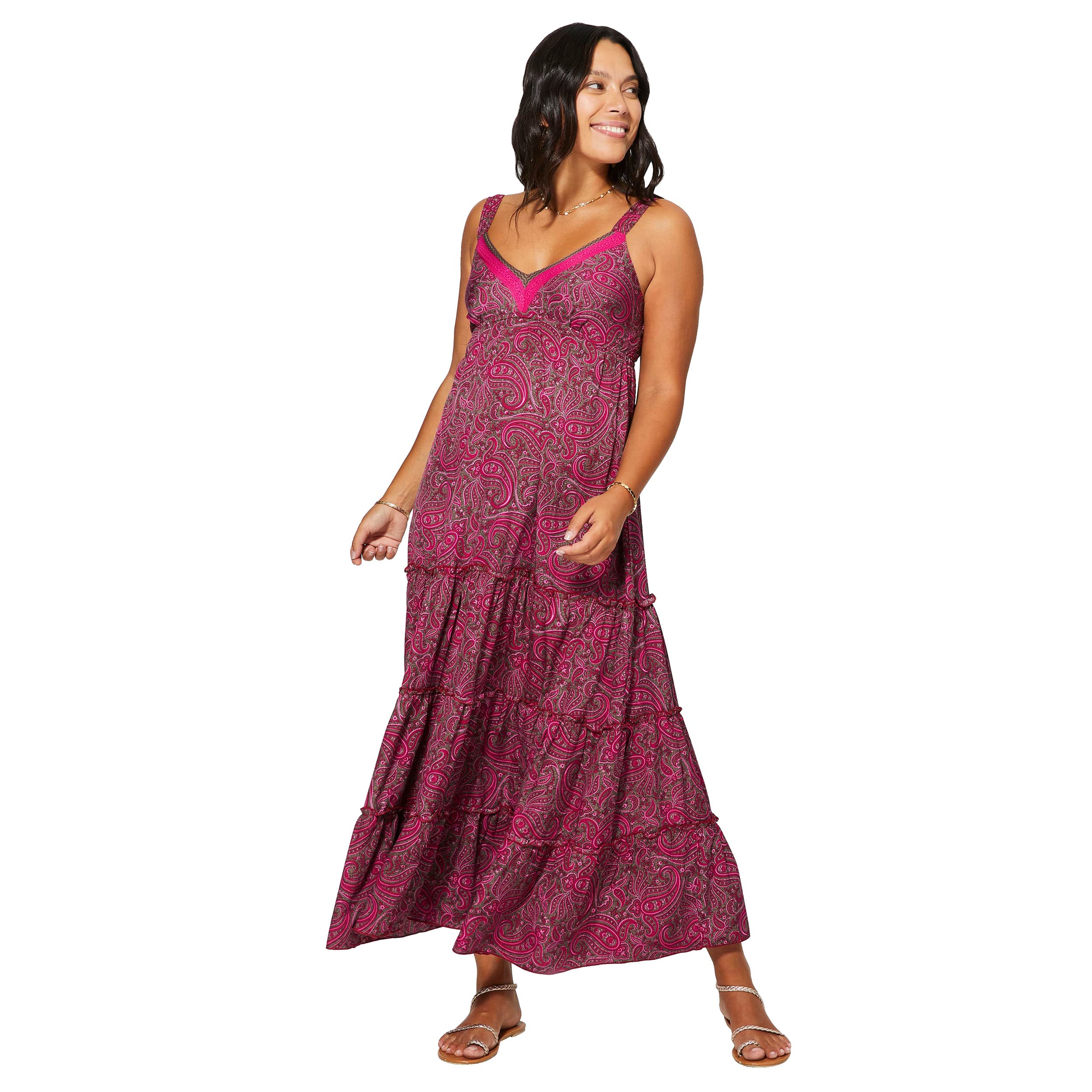 Robe été longue sans manches Georg - 100% polyester - Akoustik Online