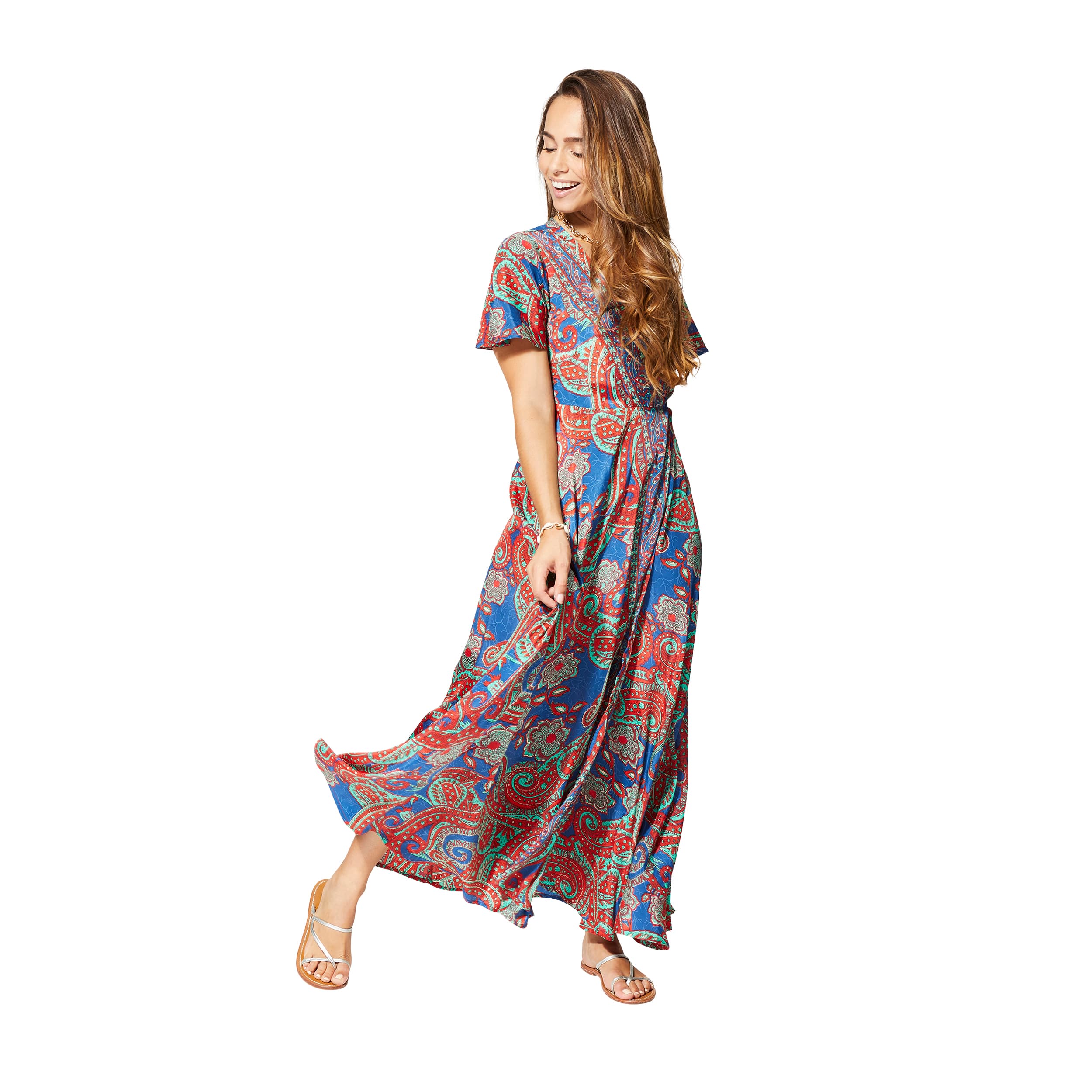 Robe été longue manches courtes Angerona - Akoustik Online