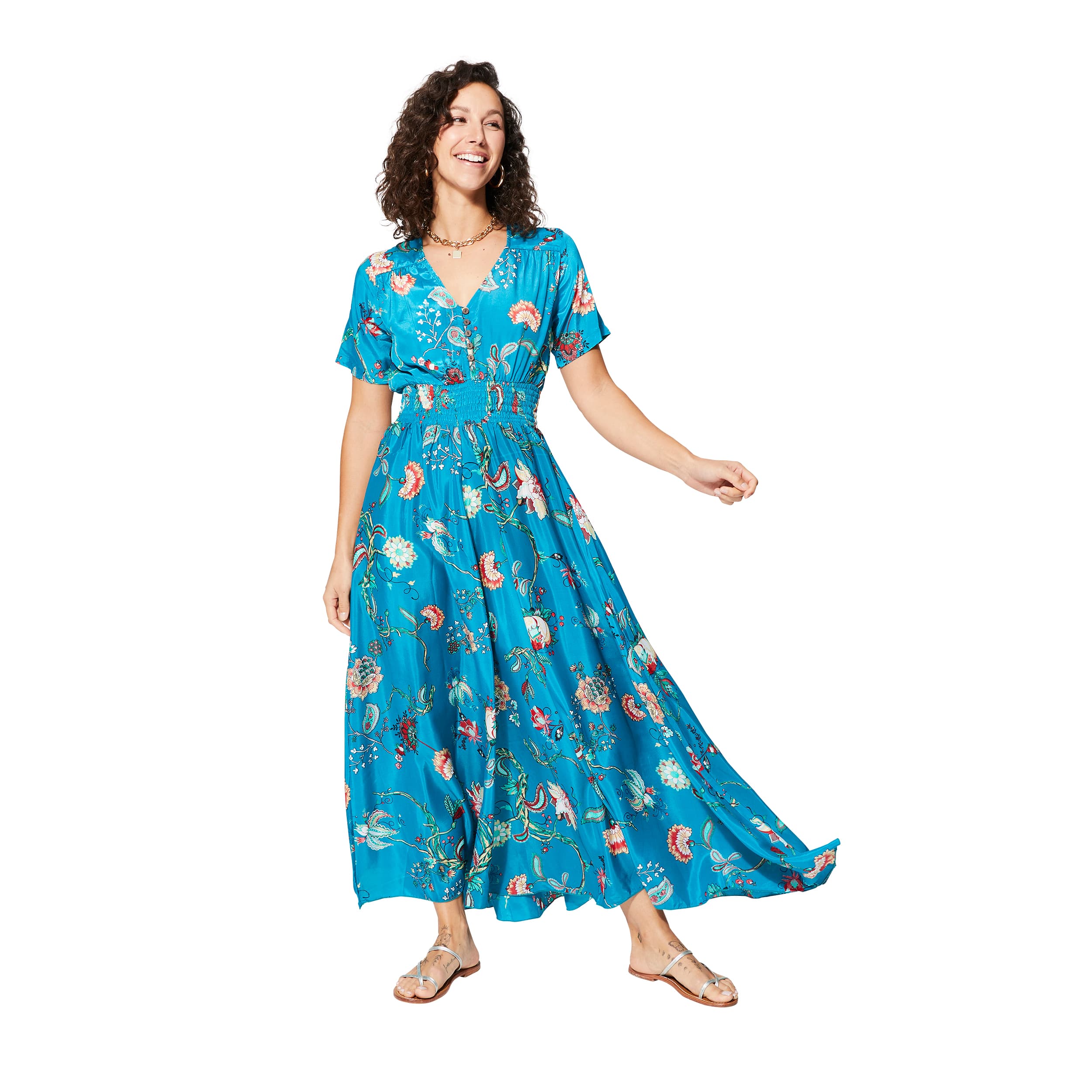Robe été longue manches courtes Hinrich - Akoustik Online